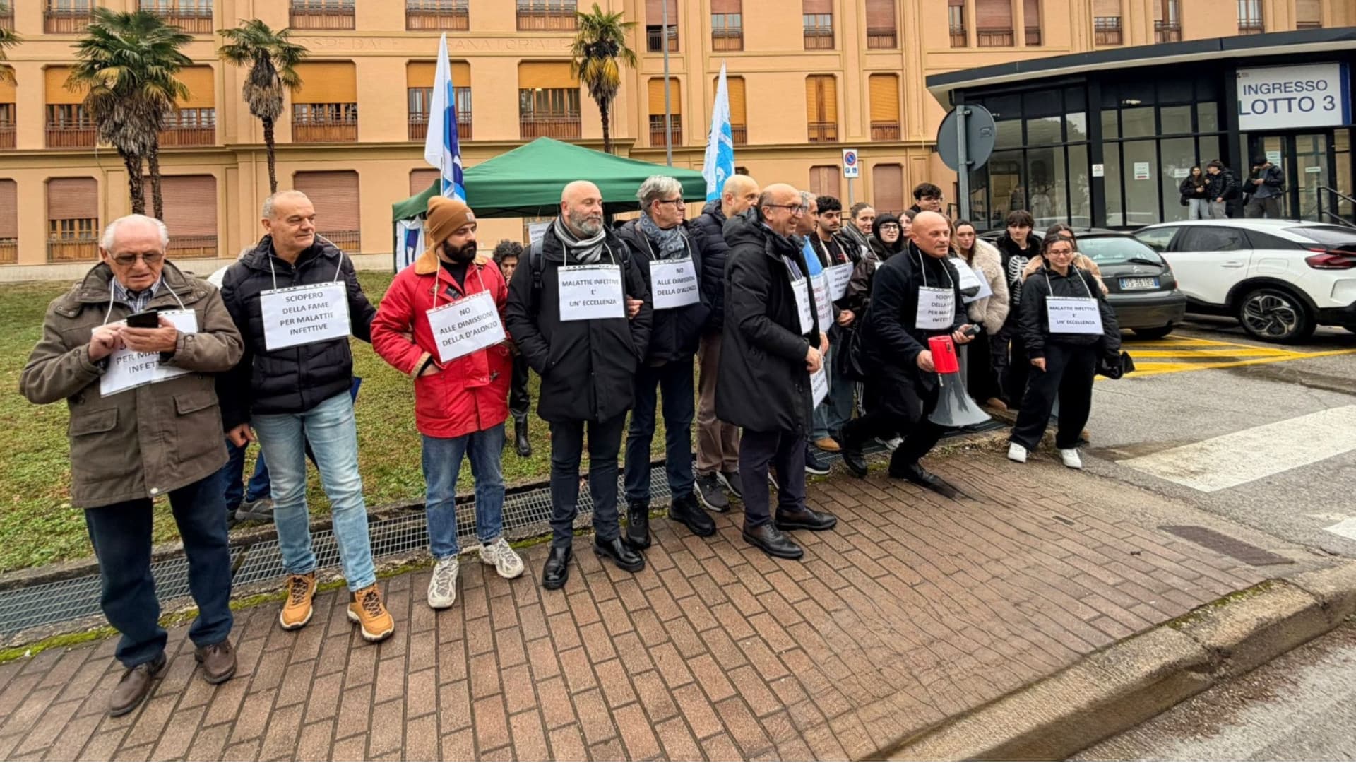 Una protesta per salvare un’eccellenza (anzi due): a Teramo lo sciopero della fame per Malattie Infettive - Il racconto