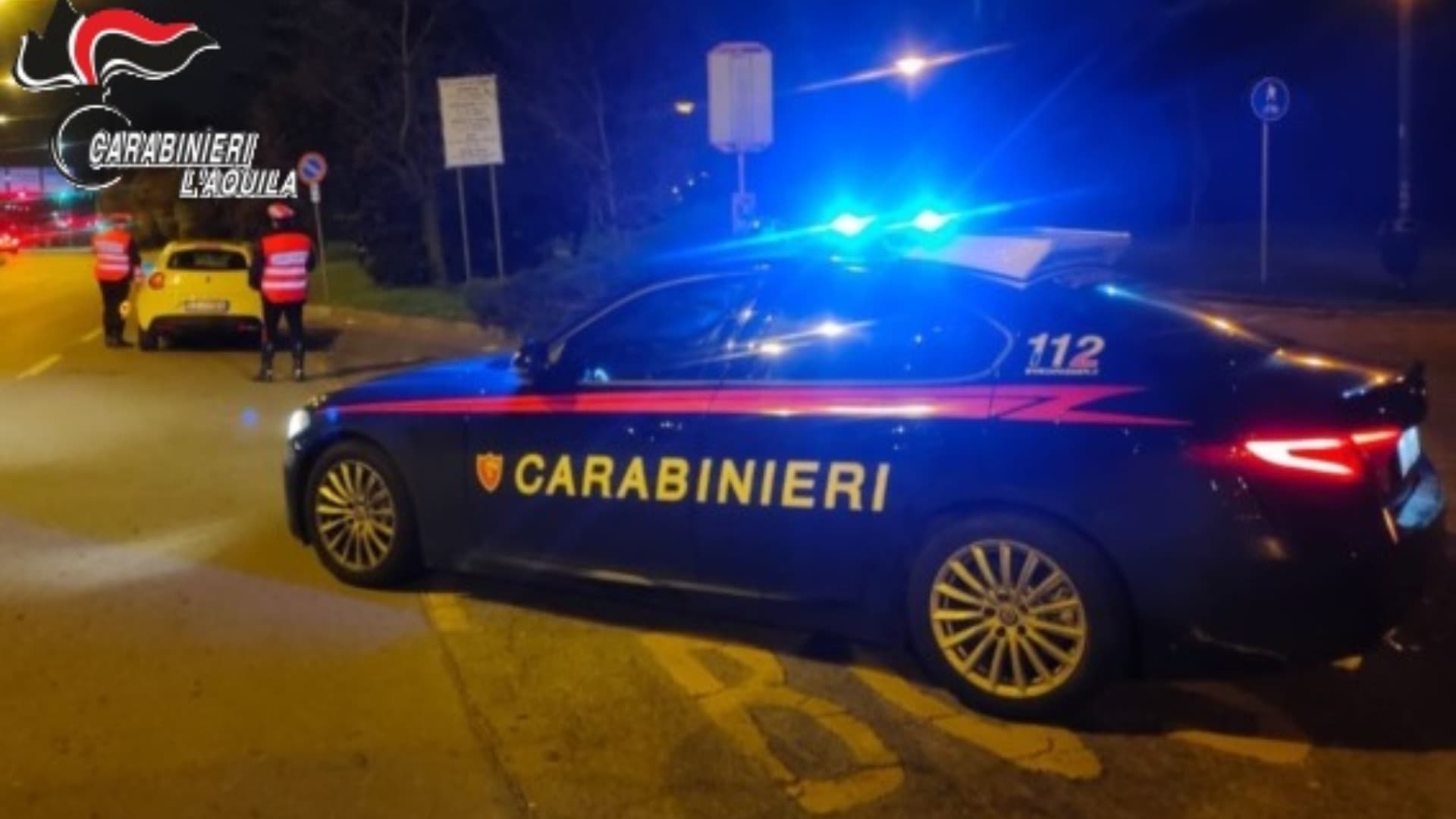 Avezzano, notte di controlli: arresto per droga e due denunce