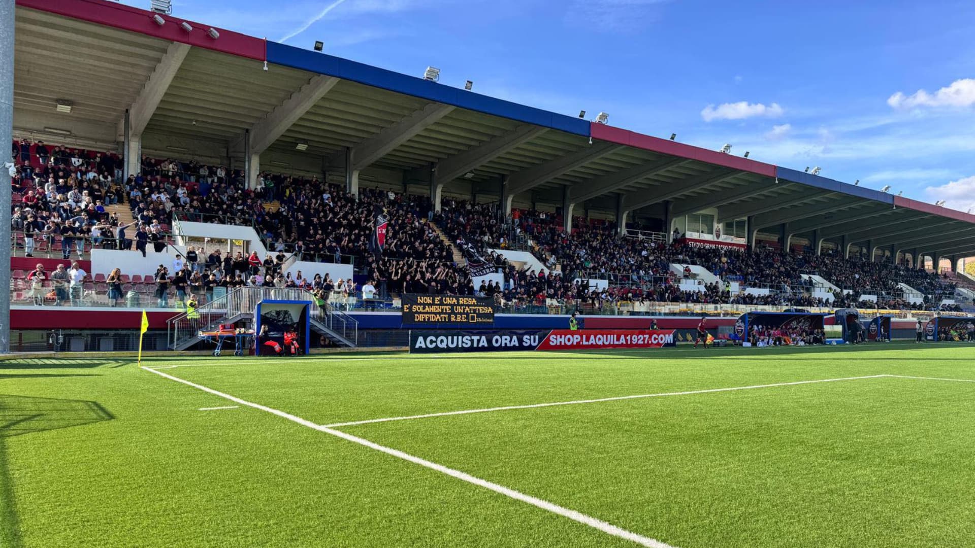 Foto pagina Facebook L'Aquila calcio