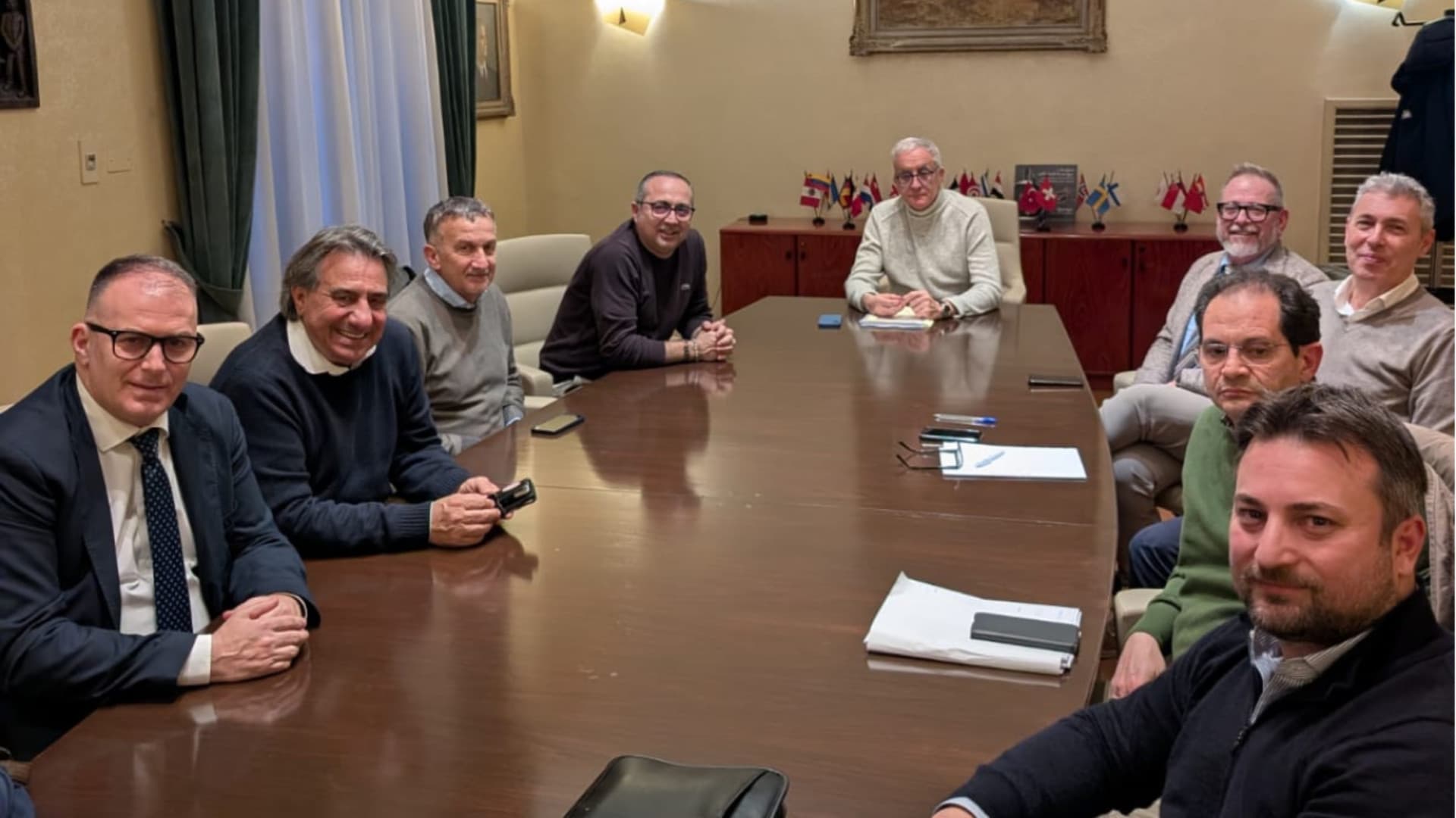 Un momento dell'incontro