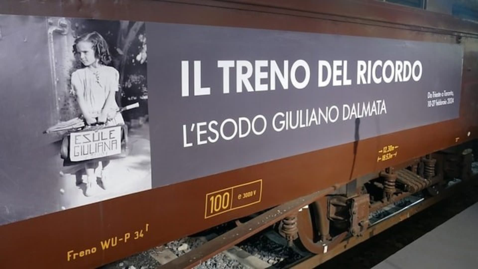 Il Treno del Ricordo in Abruzzo: memoria delle foibe e dell’esodo