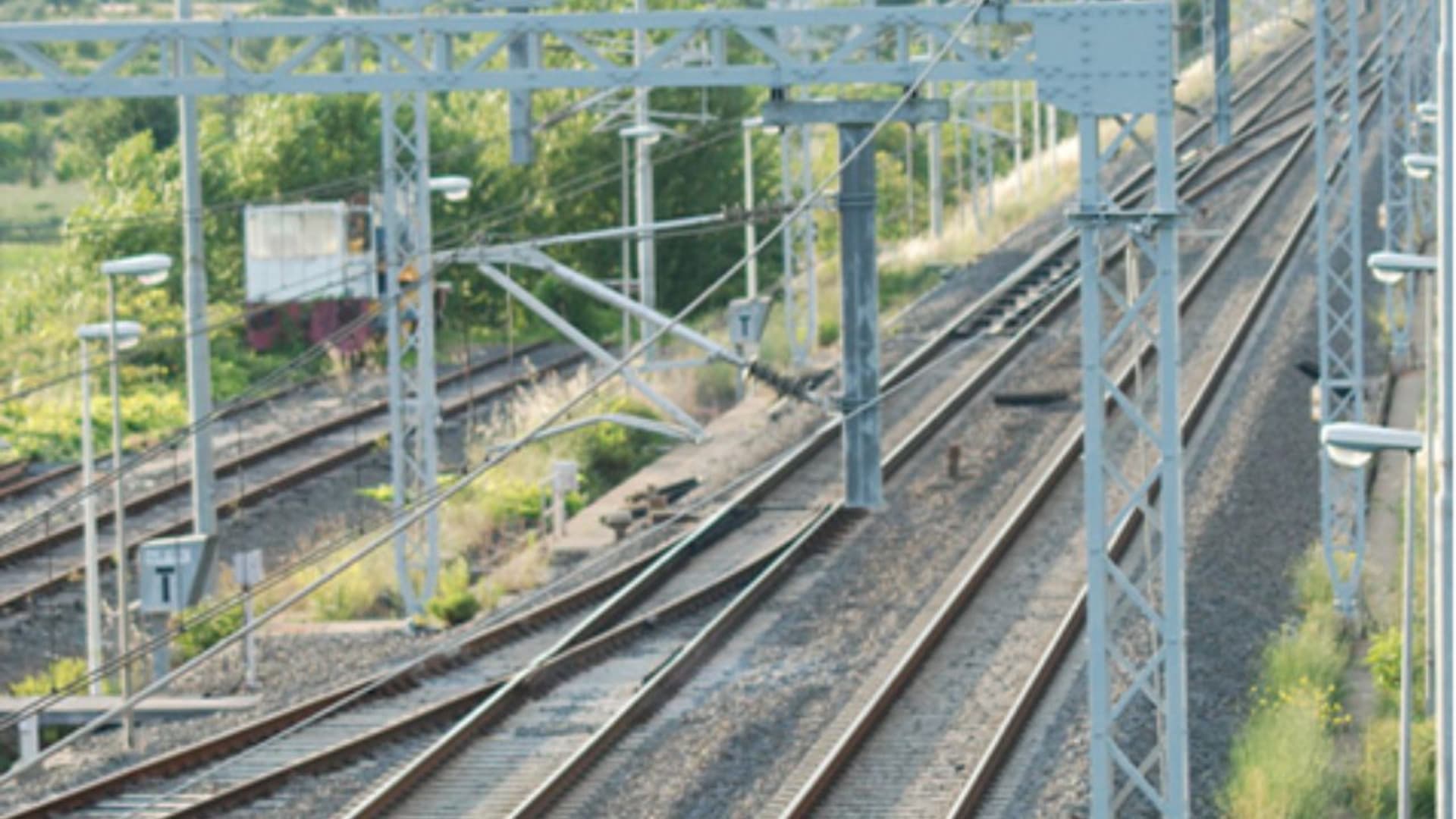 Un tratto della ferrovia