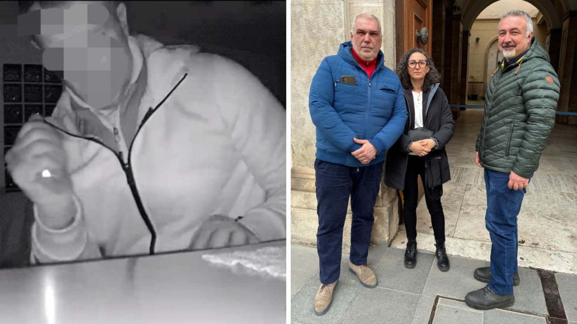 Un ladro in azione a Colledara e i consiglieri ricevuti in Prefettura