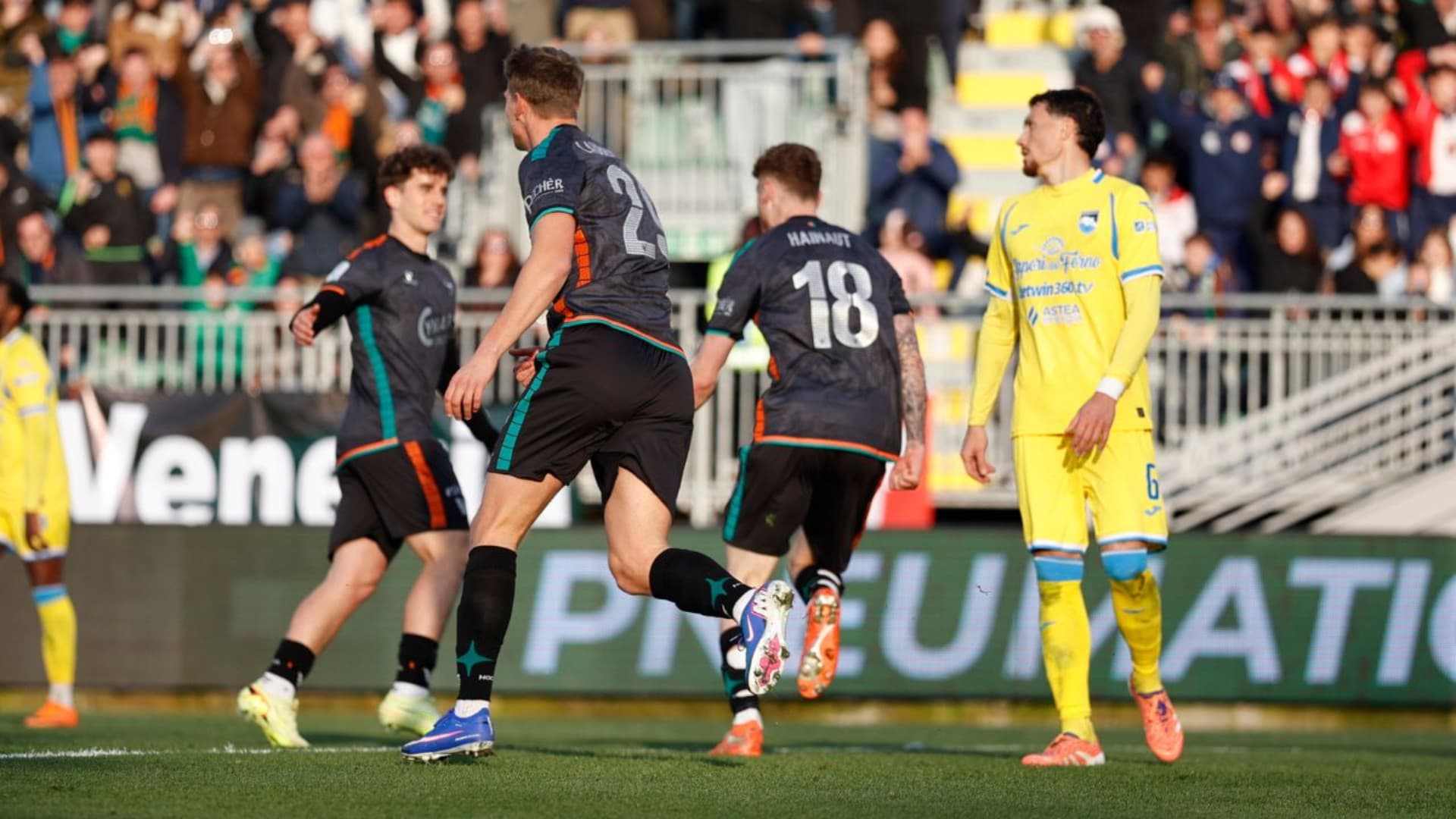 Il Pescara cade a Venezia