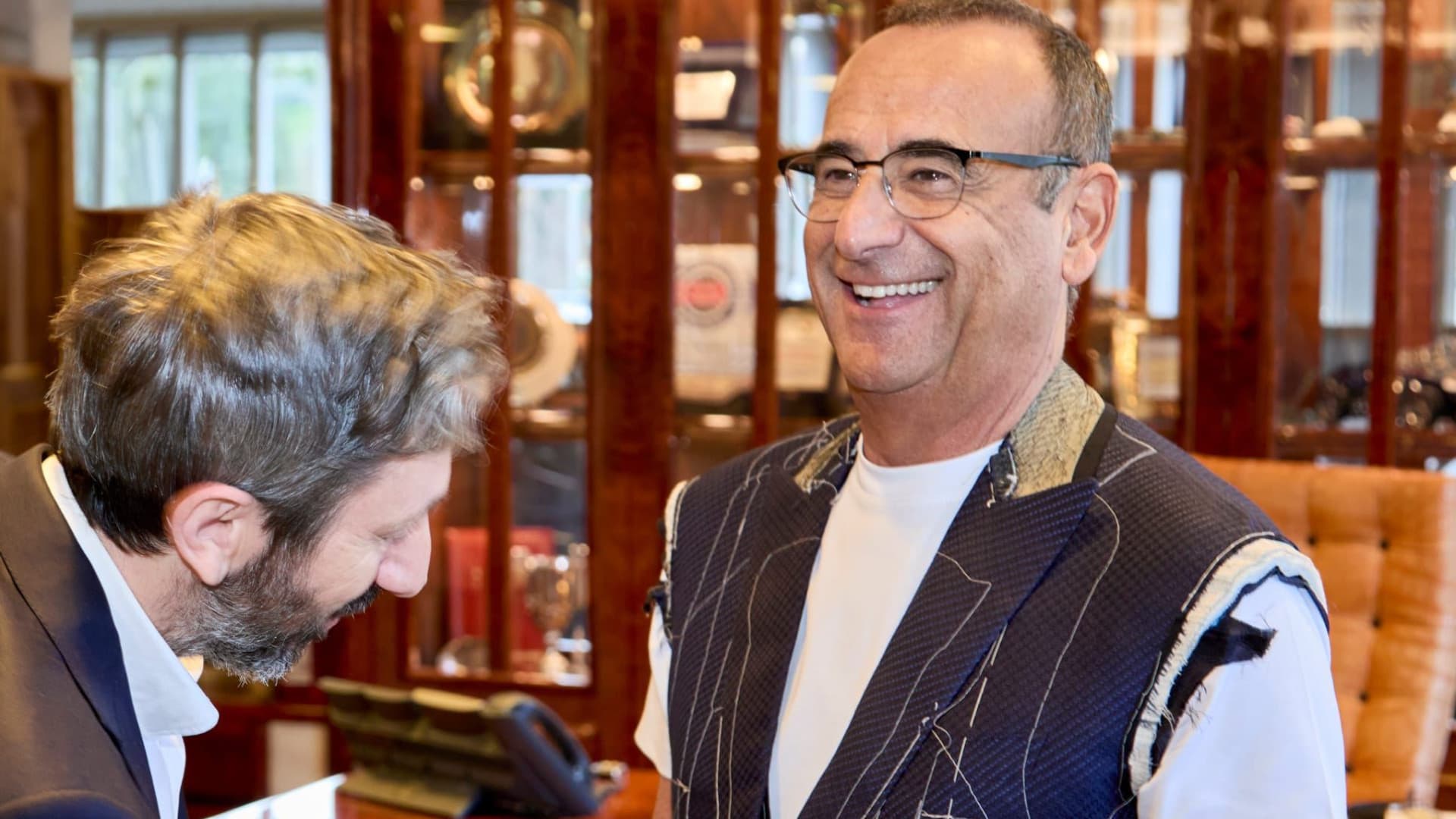 Manuele Di Blasio e Carlo Conti