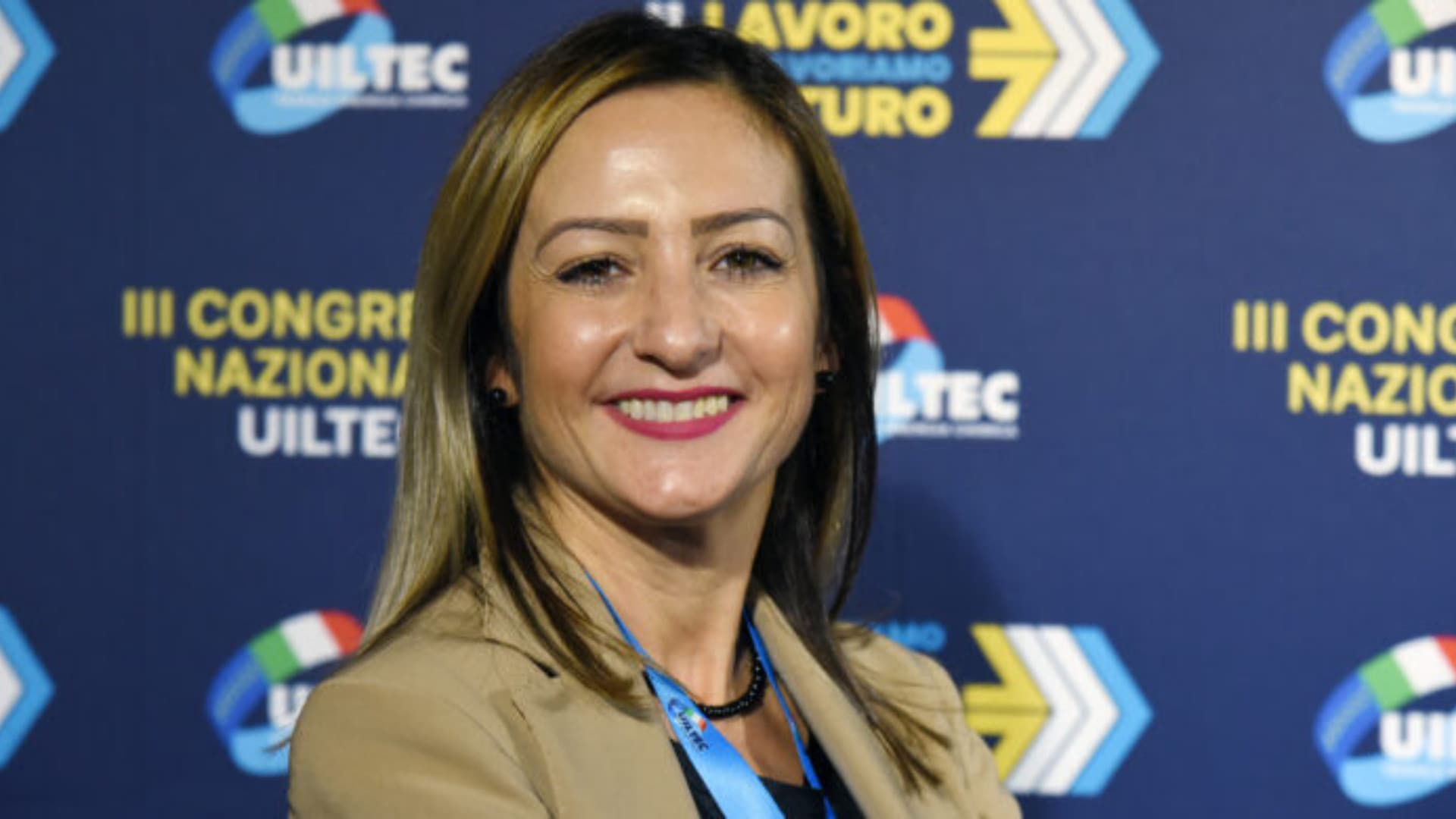 La segretaria nazionale Uiltec Daniela Piras