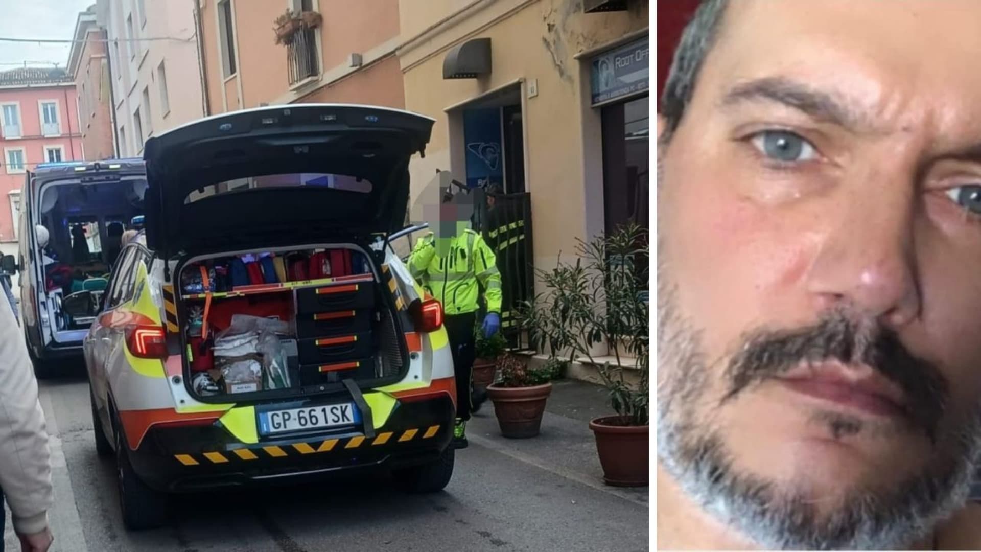 Il negozio e la vittima