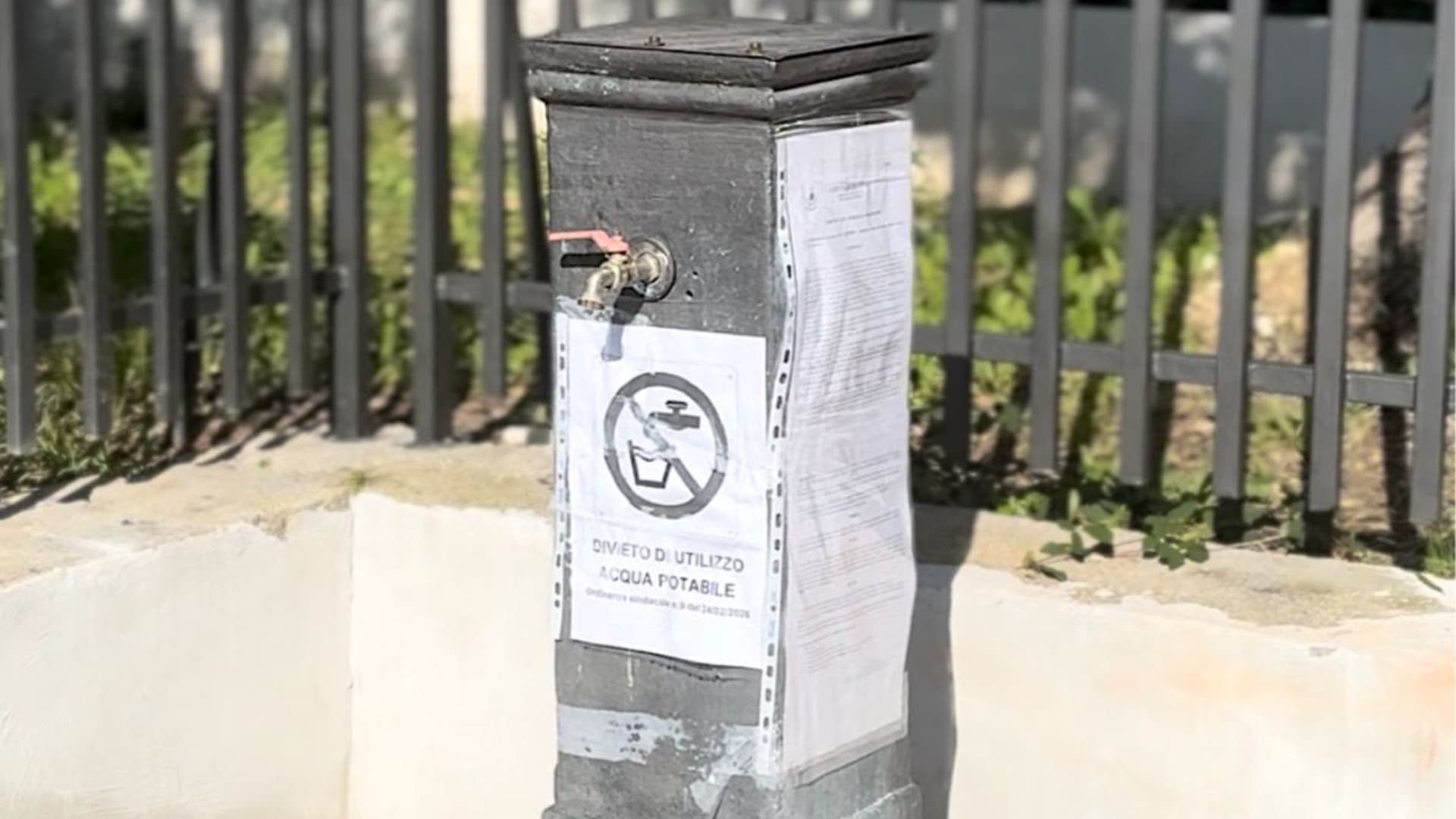 La fontanella di via Costantinopoli