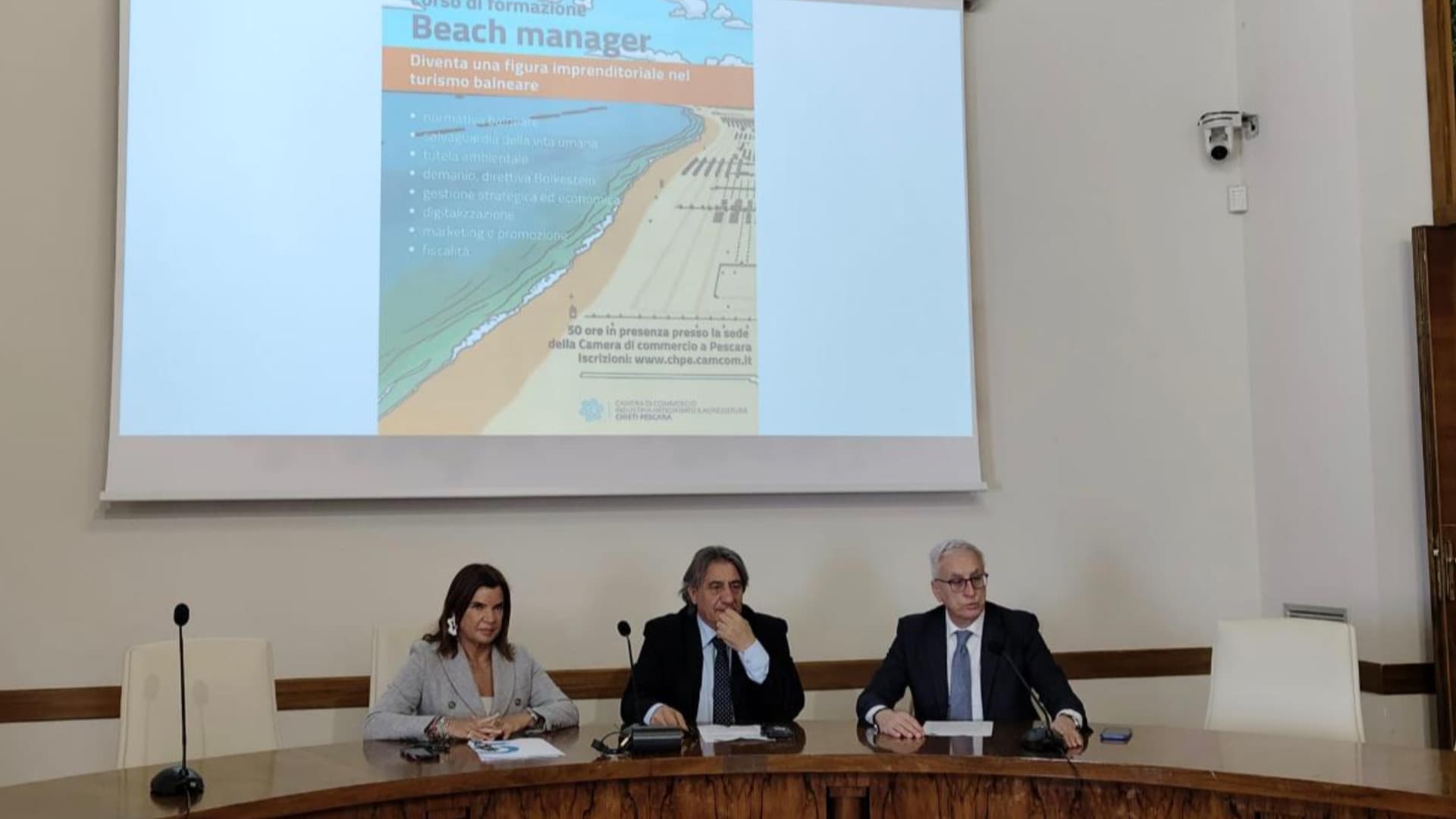 Un momento della conferenza