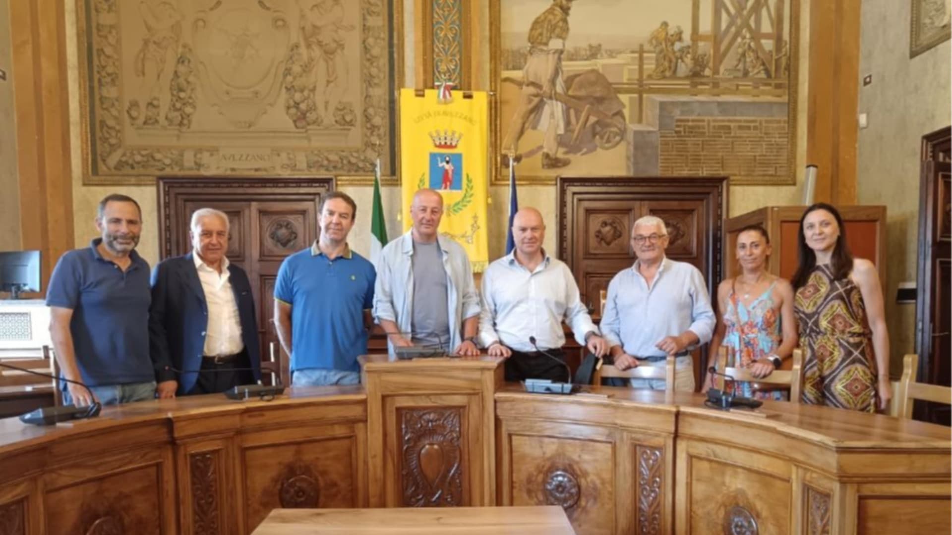 I componenti del "Patto" nel summit estivo