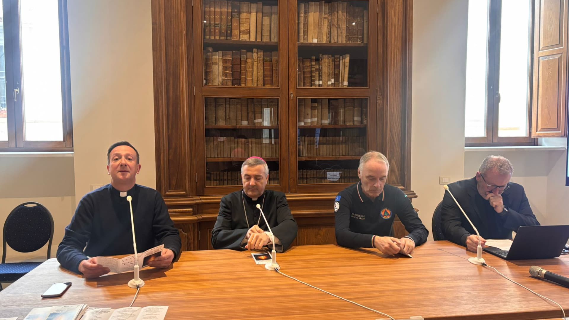 Un momento della presentazione