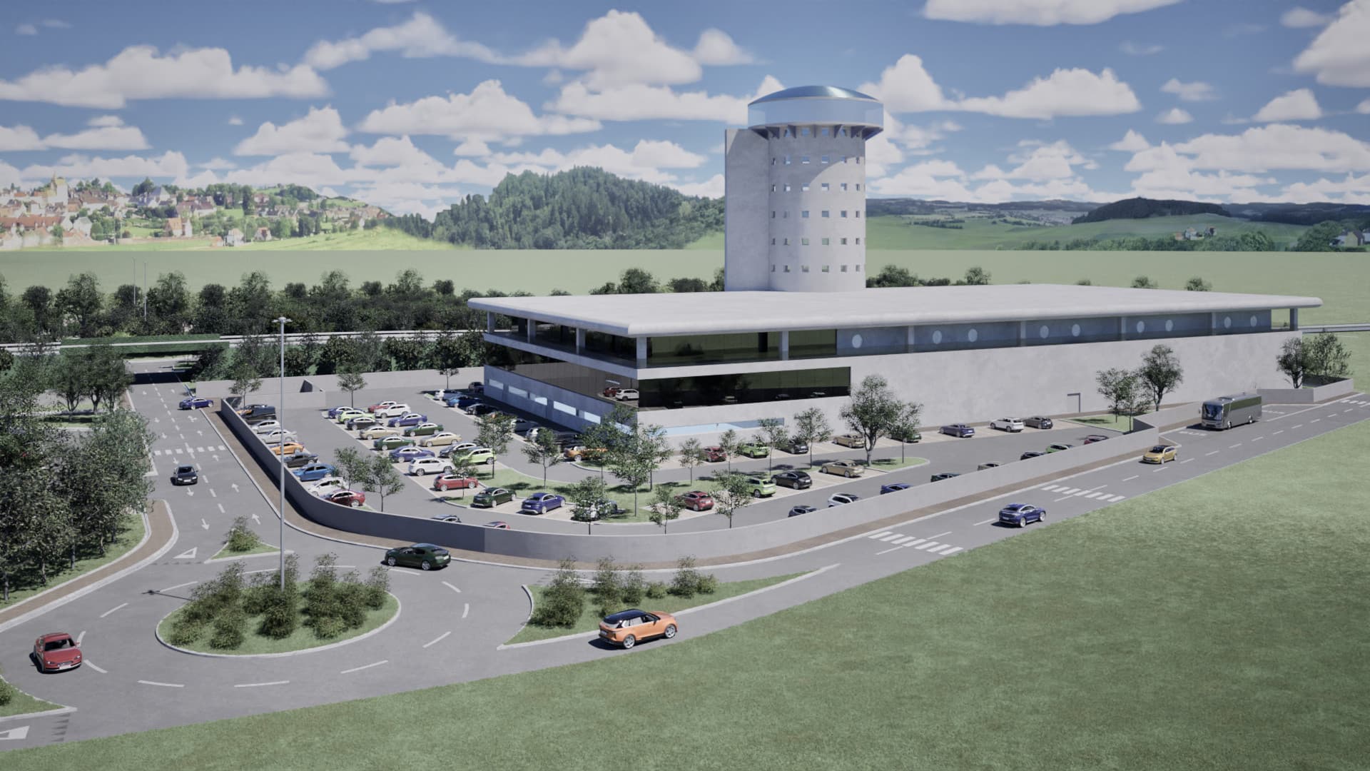 Il rendering del progetto