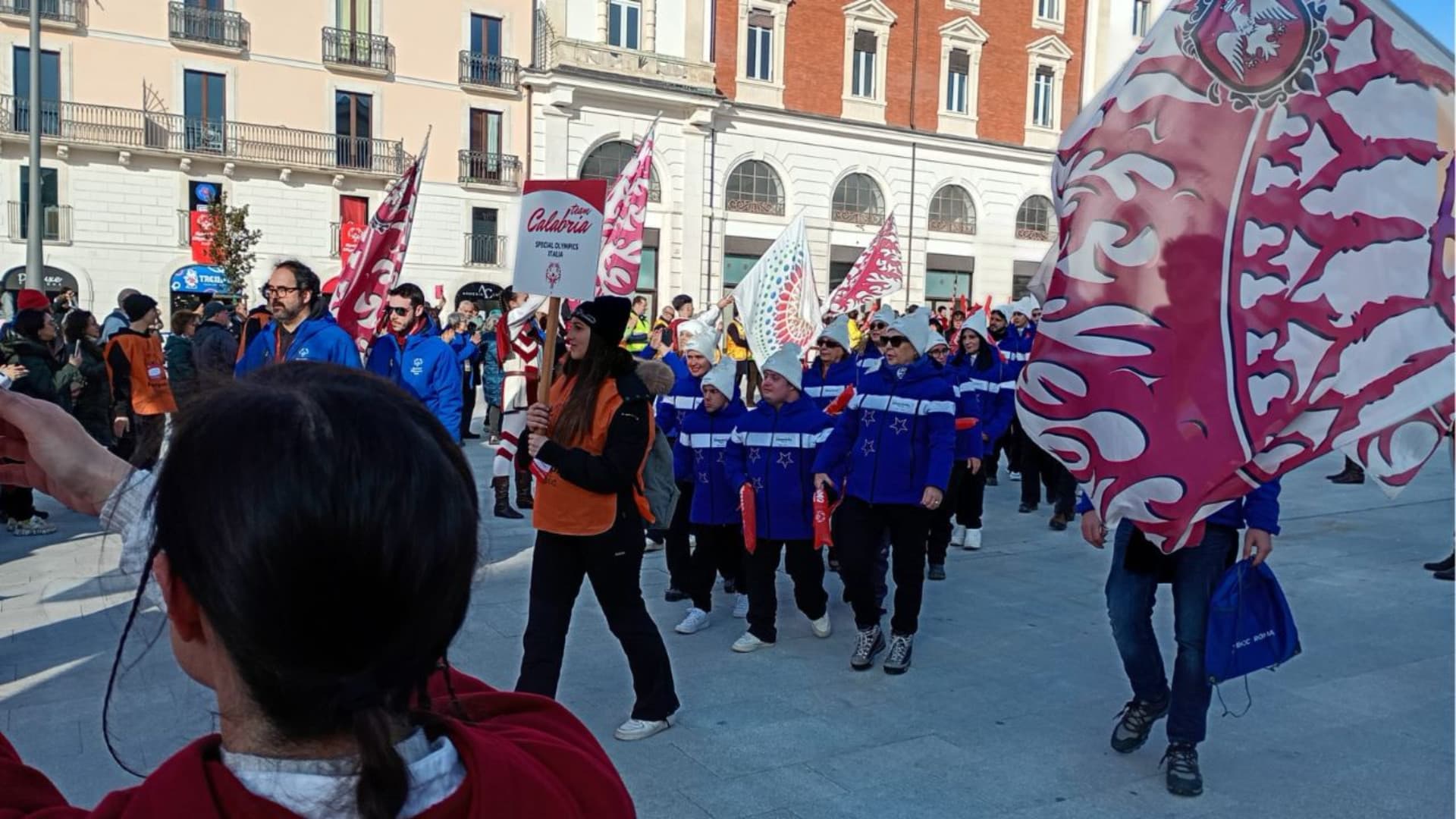 Un momento della cerimonia