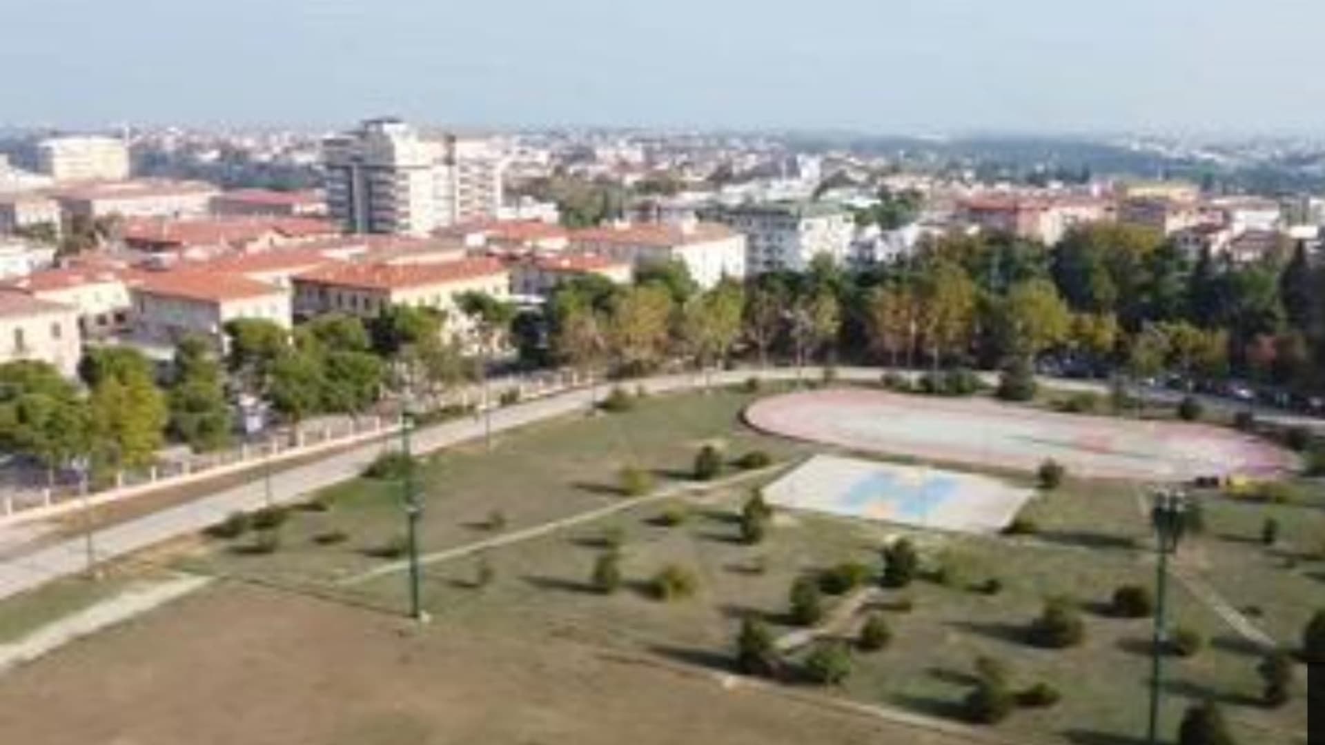 Uno scorcio del parco