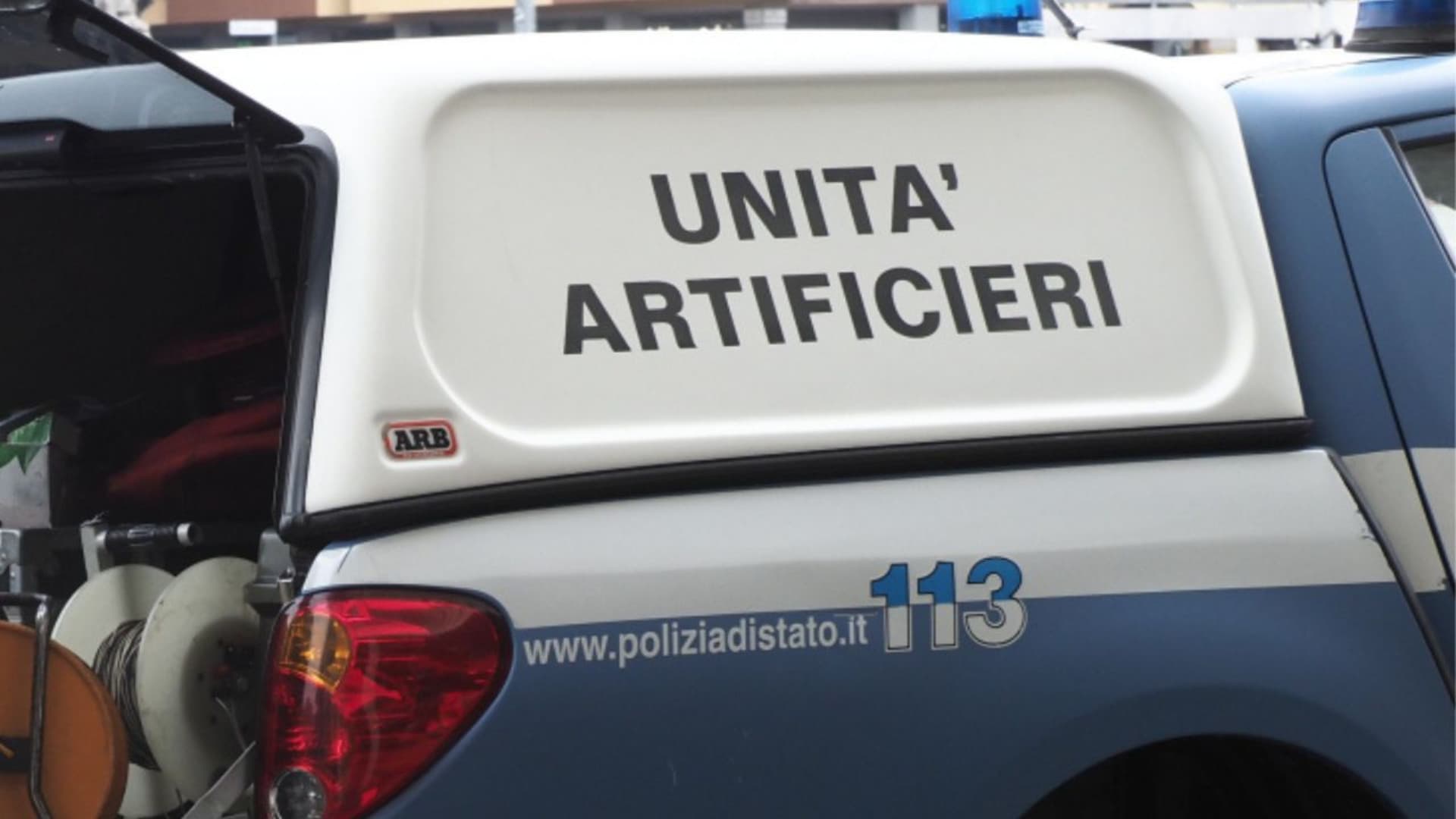 Avezzano, fuoco pirotecnico inesploso: strade chiuse