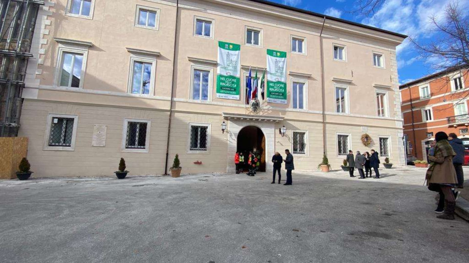 alazzo Margherita, sede del Comune dell'Aquila