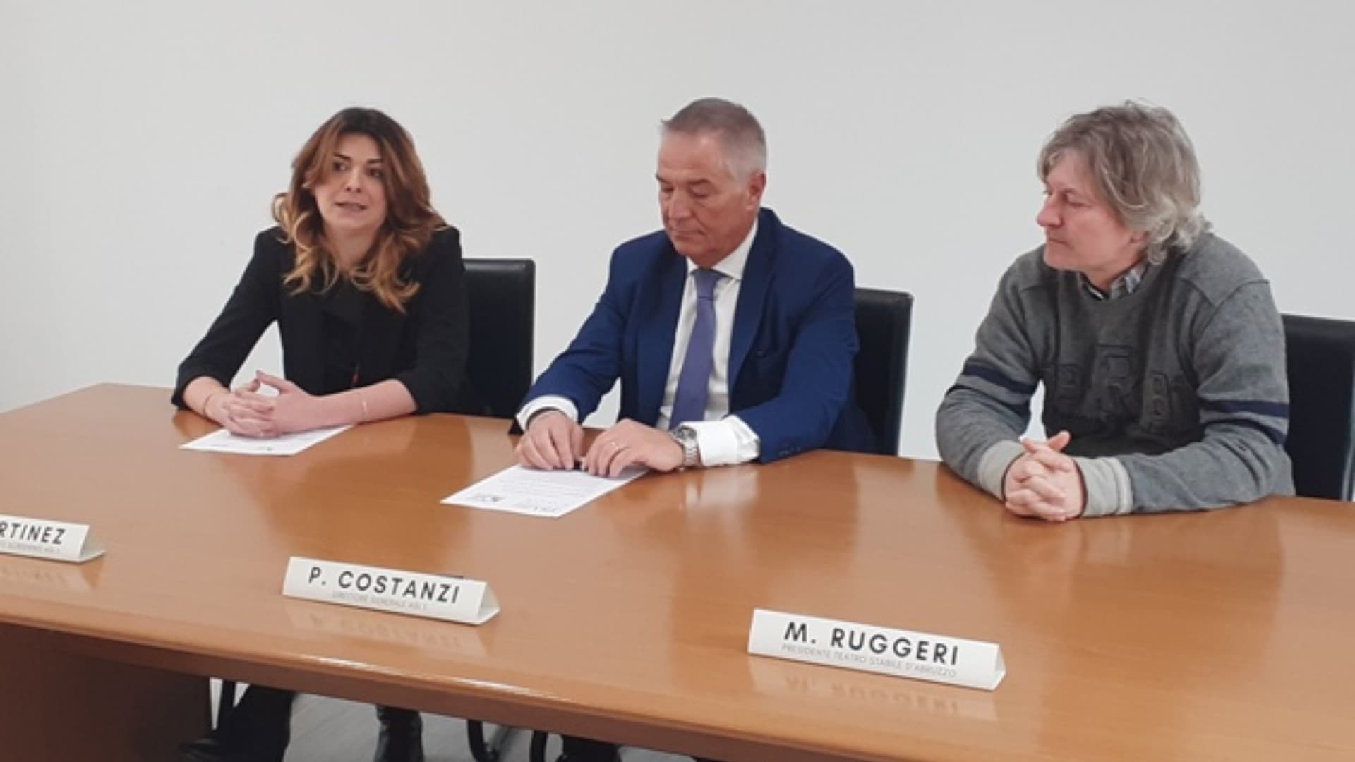 Un momento della presentazione