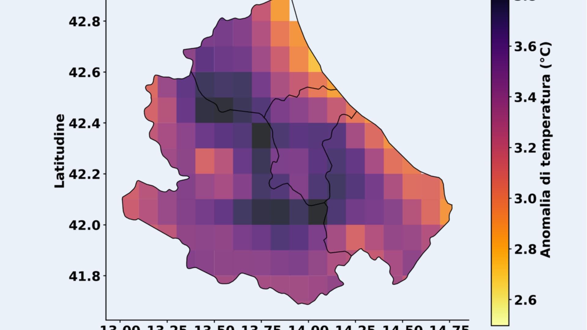 Meteo, febbraio "bollente" in Abruzzo: temperature fino a 4 gradi sopra la media - Tutti i dati
