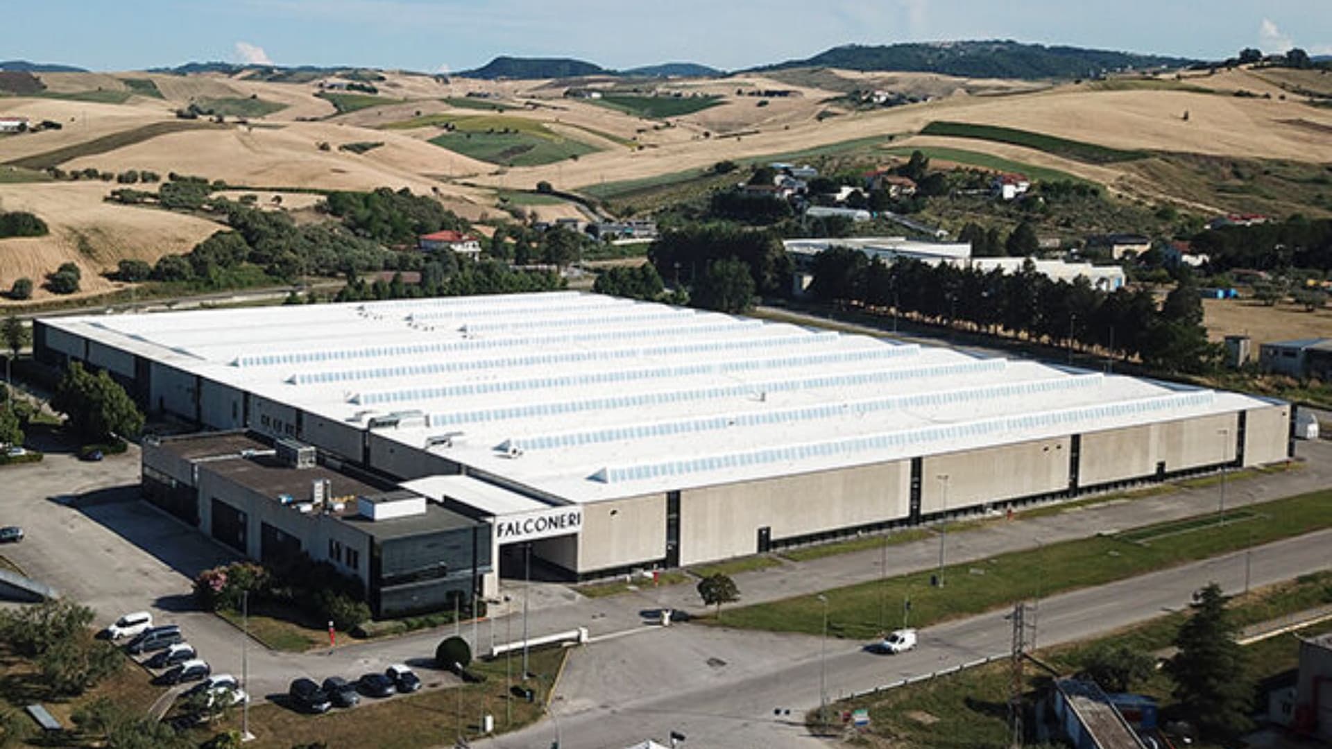 Lo stabilimento a Gissi