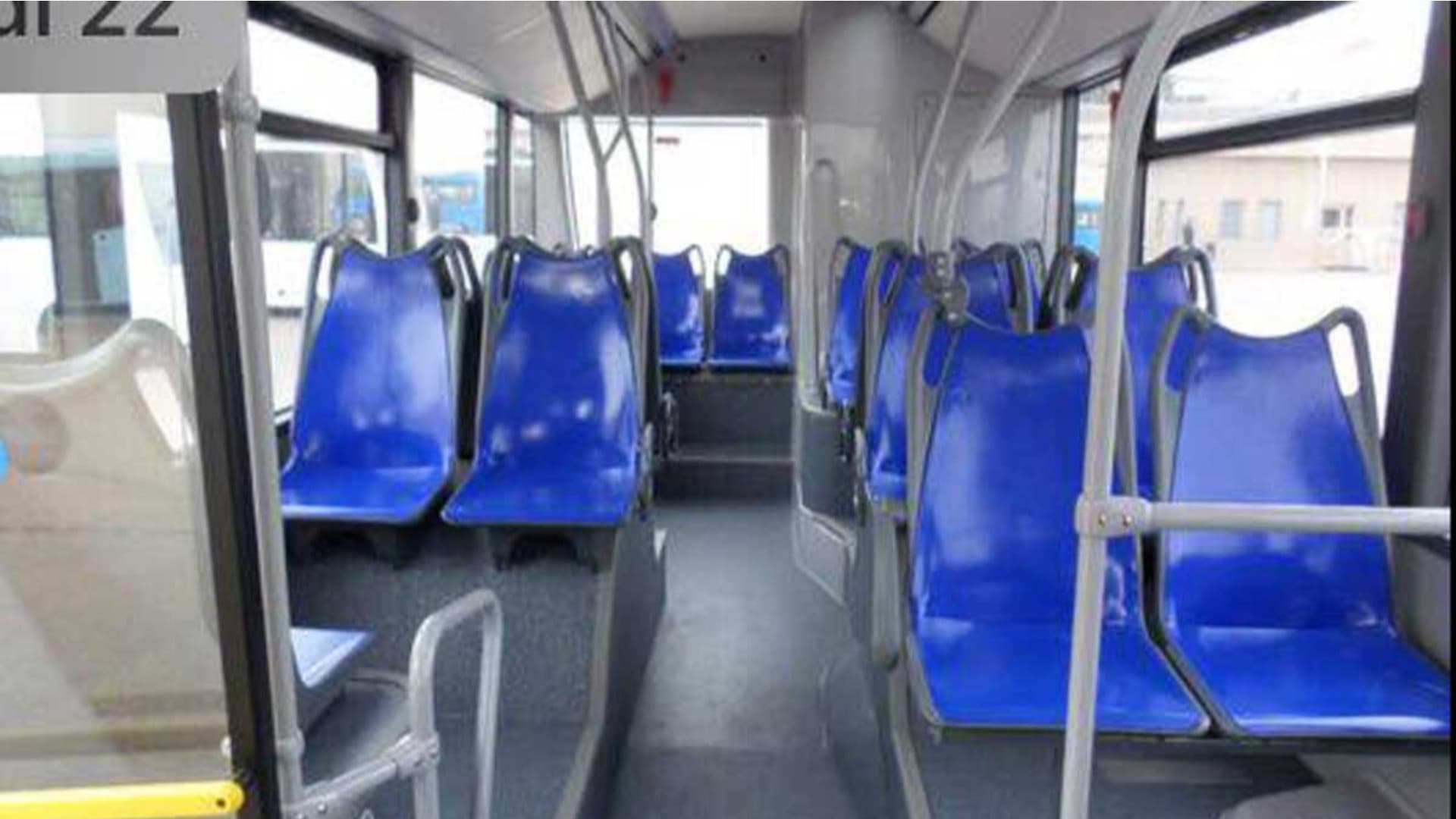L'interno del bus
