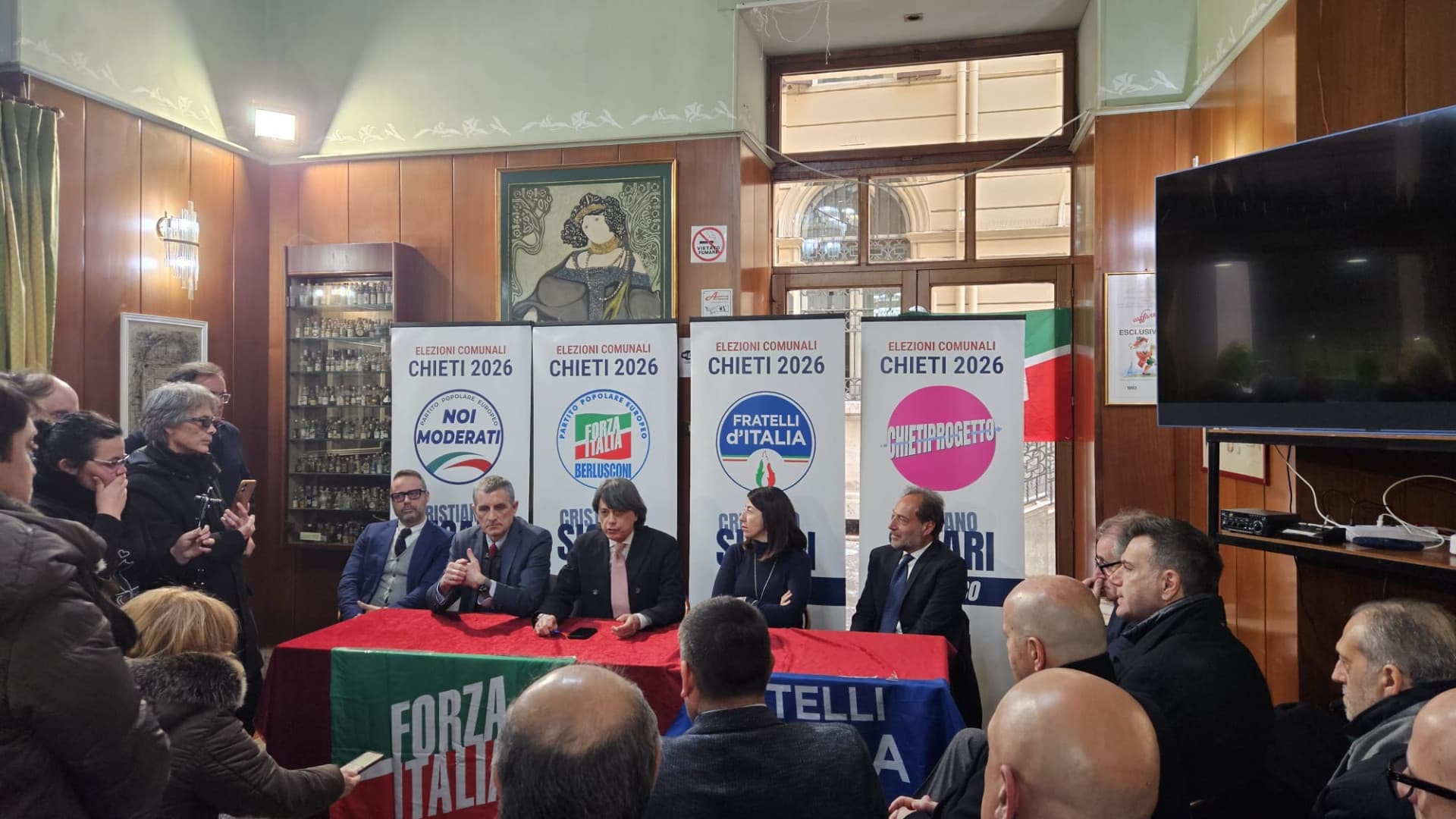 Un momento della presentazione