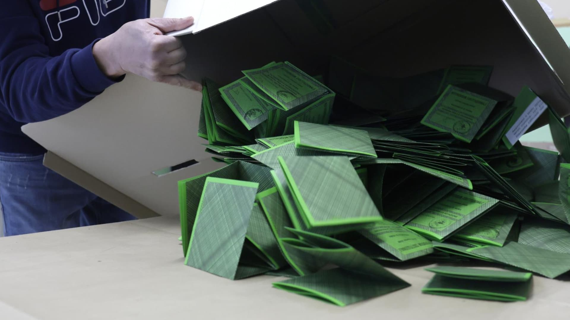 Referendum costituzionale , la chiusura dei seggi