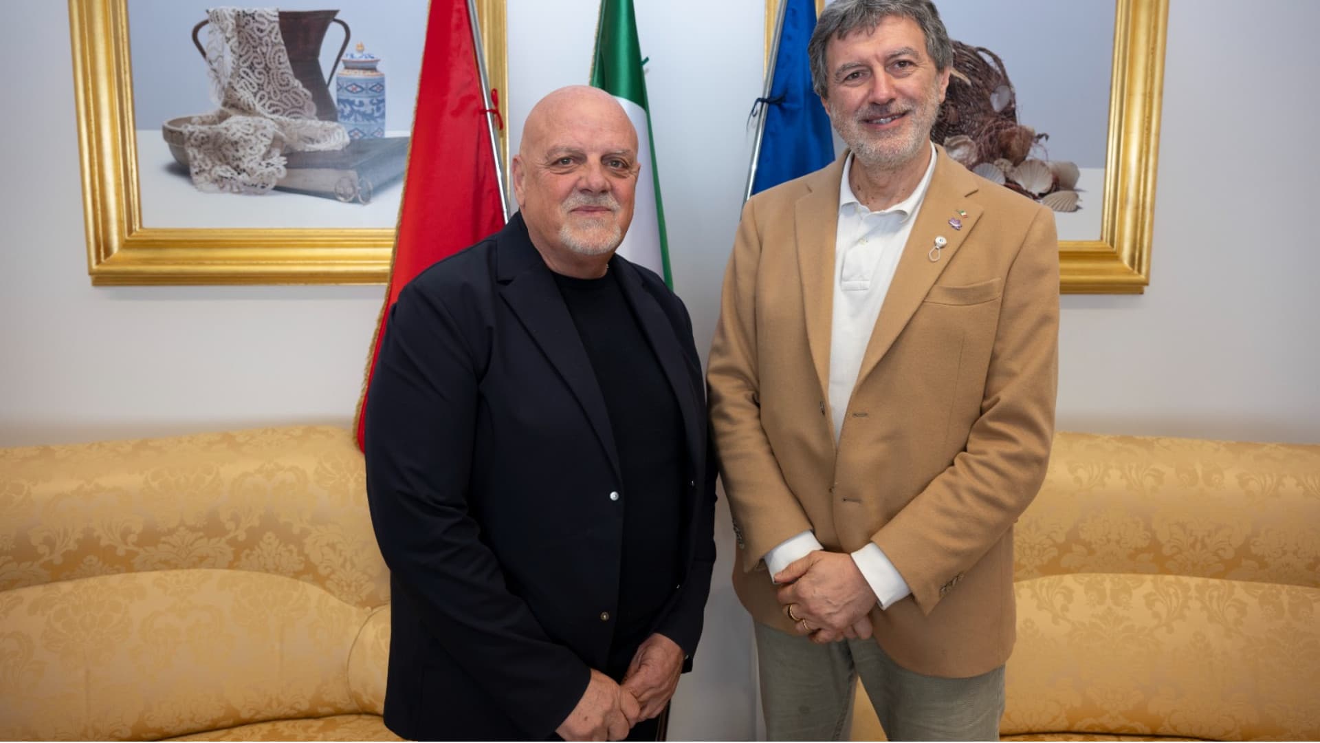 Da sinistra: Maurizio Brucchi e Marco Marsilio