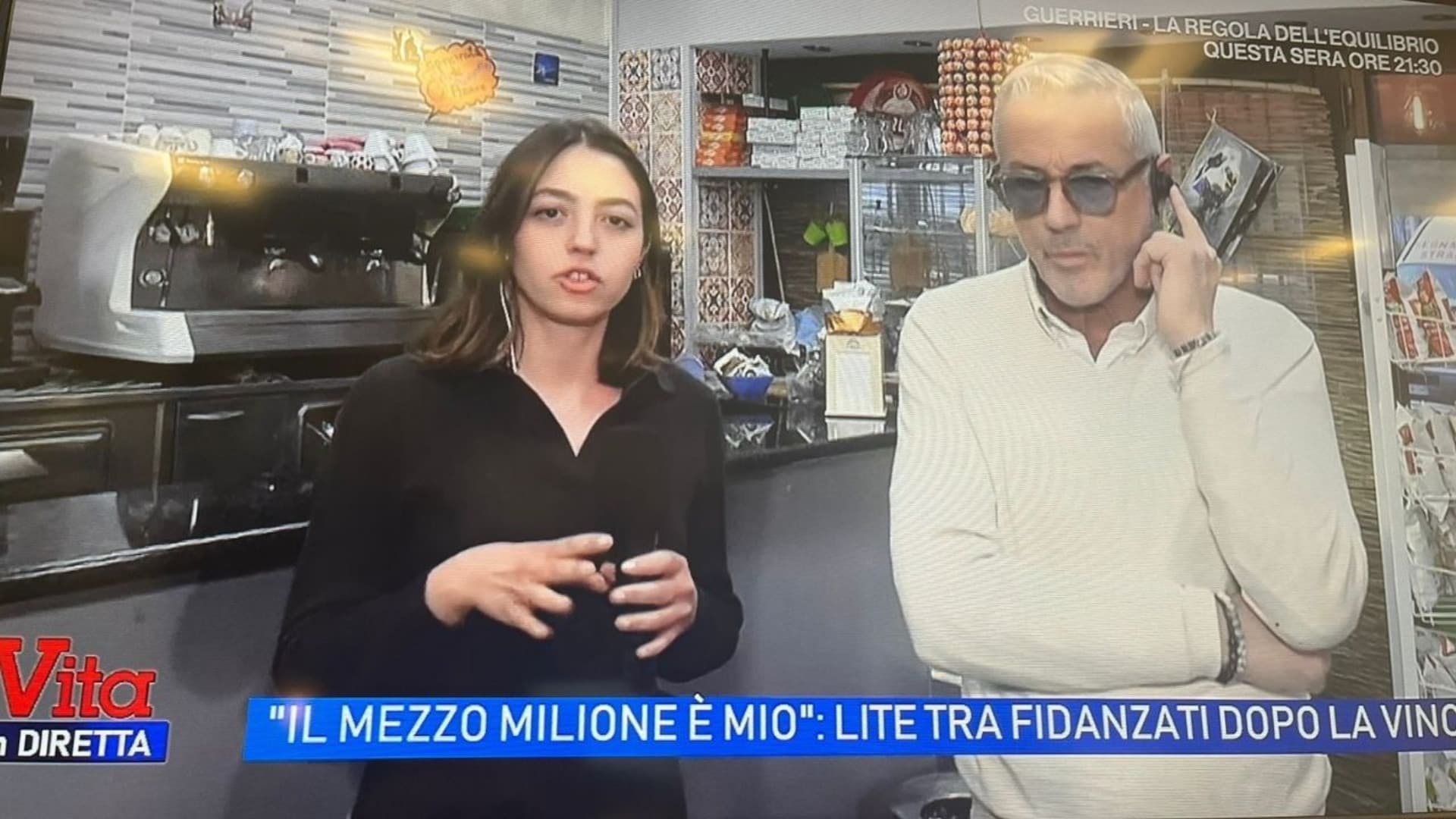 Carsoli, in fuga dopo la vincita da 500mila euro. La Rai al bar Renato: "Ecco cosa è successo" - Video