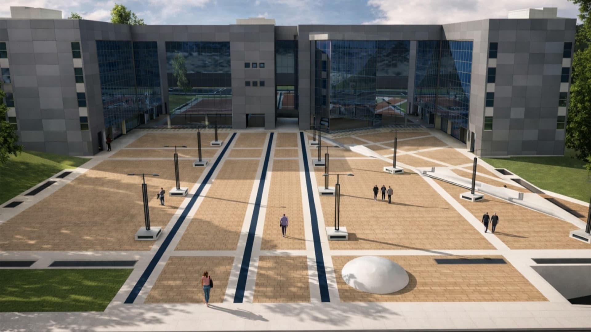 Il rendering del progetto