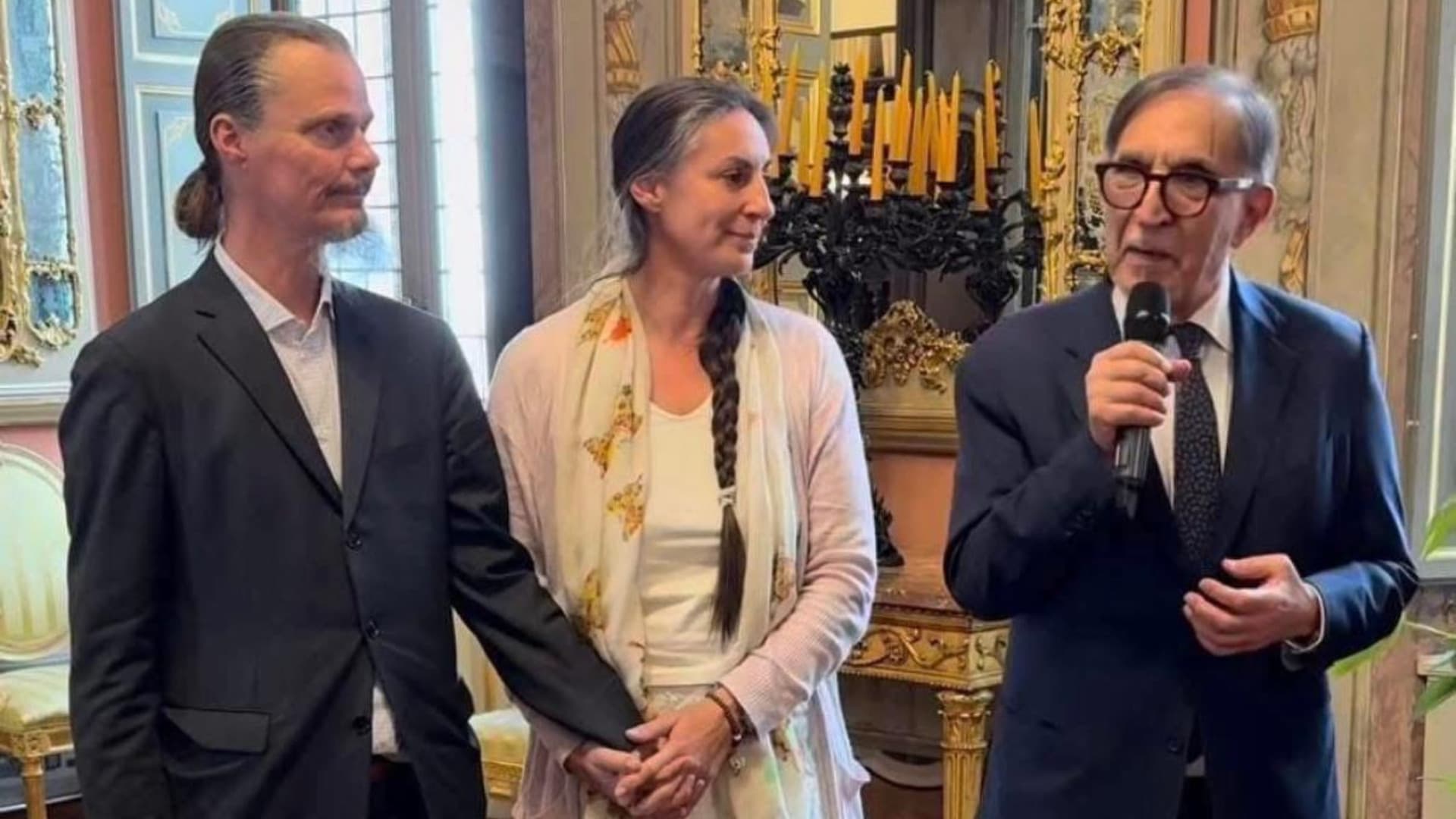 La Russa con la coppia