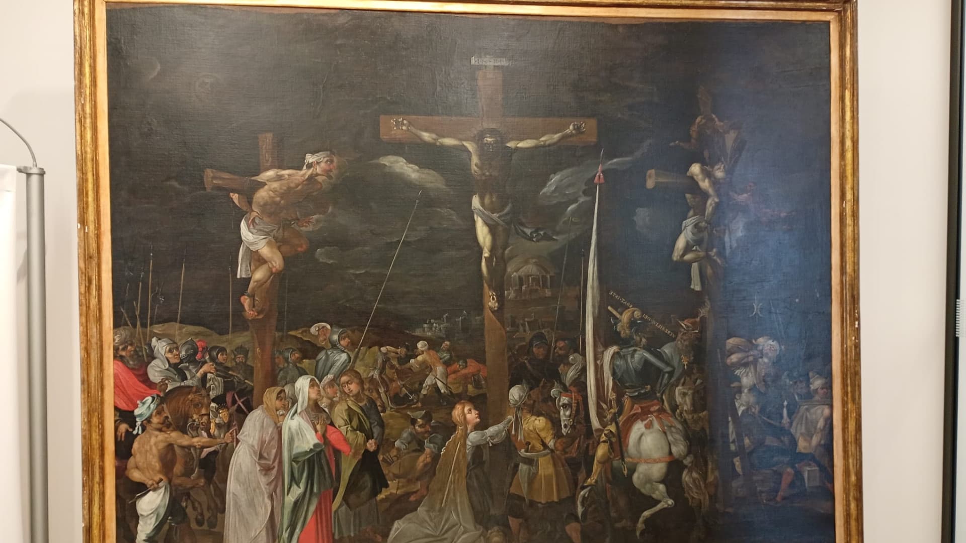 "La Crofissione" della chiesa di Santa Giusta a Bazzano