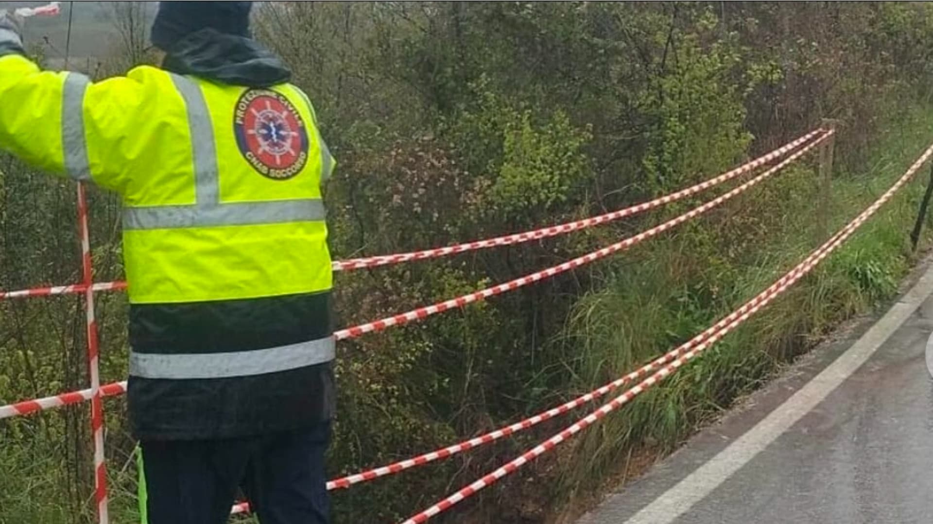 L'intervento della protezione civiel