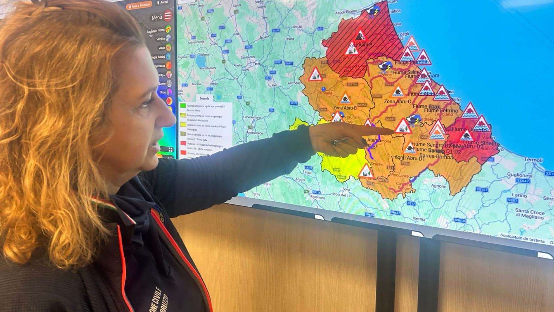 Maltempo in Abruzzo, preoccupa il livello della diga di Bomba. I fiumi osservati speciali e le strade statali chiuse