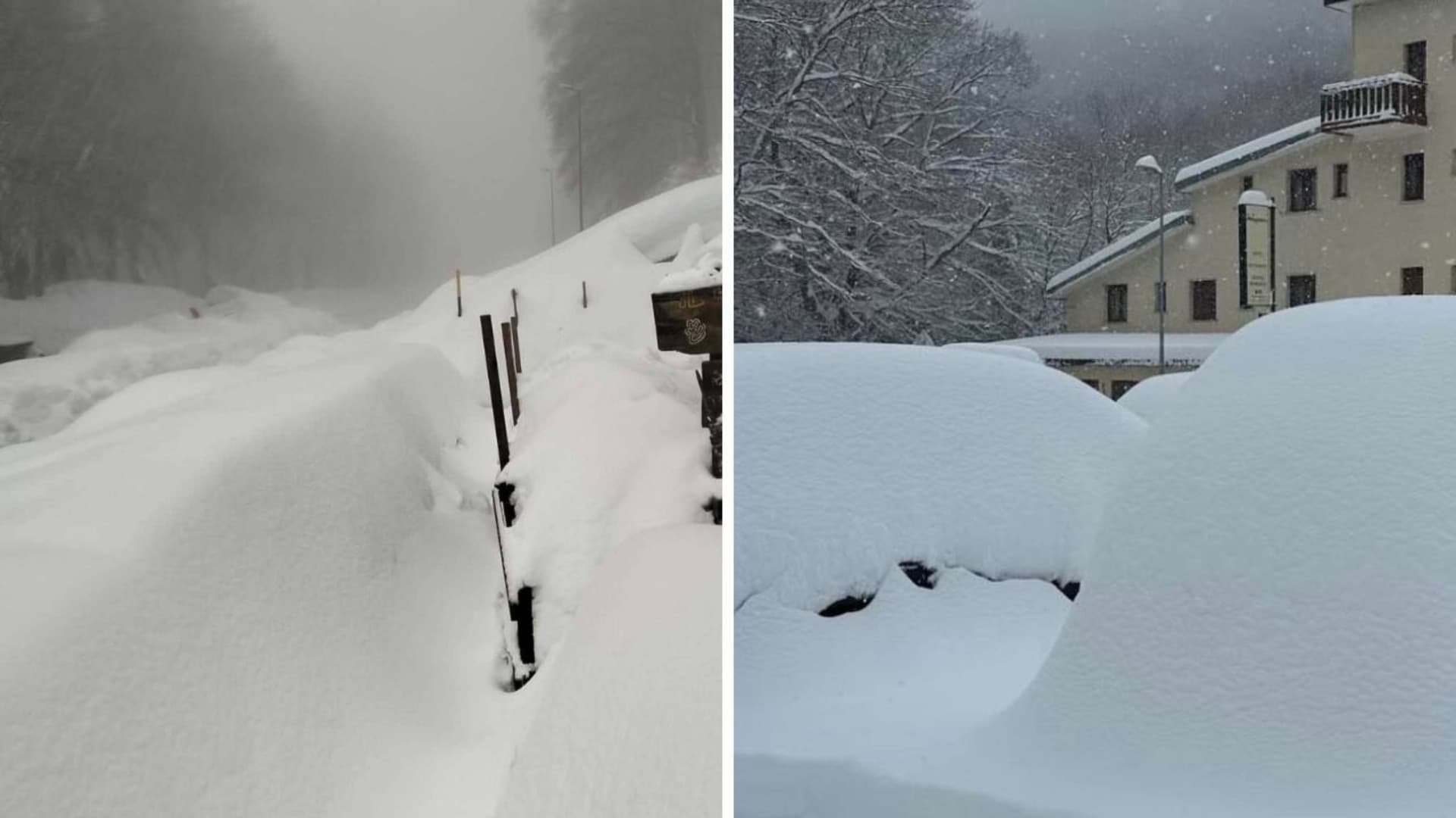 La neve a Passolanciano