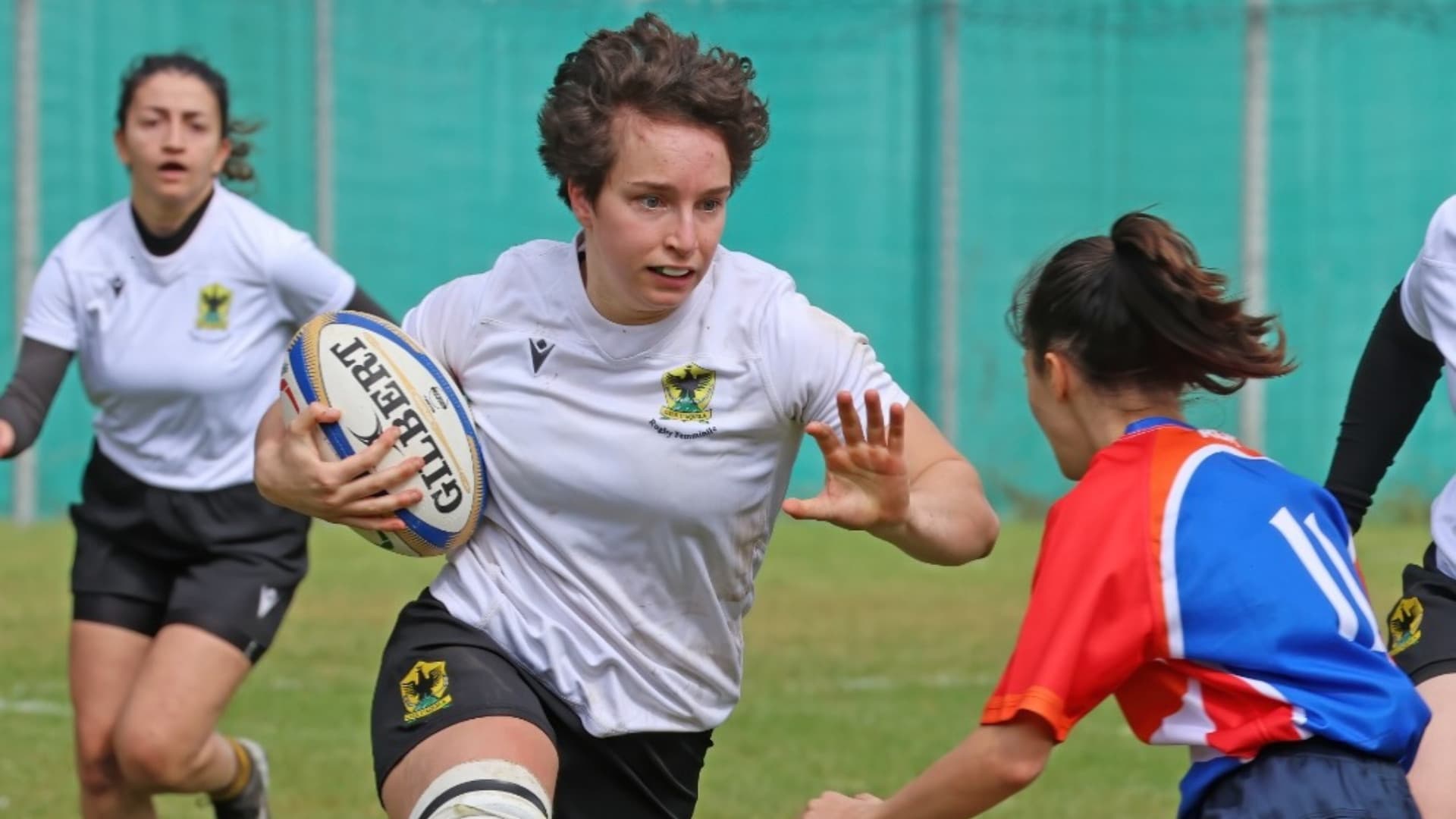 L'atleta Scuderi in azione
