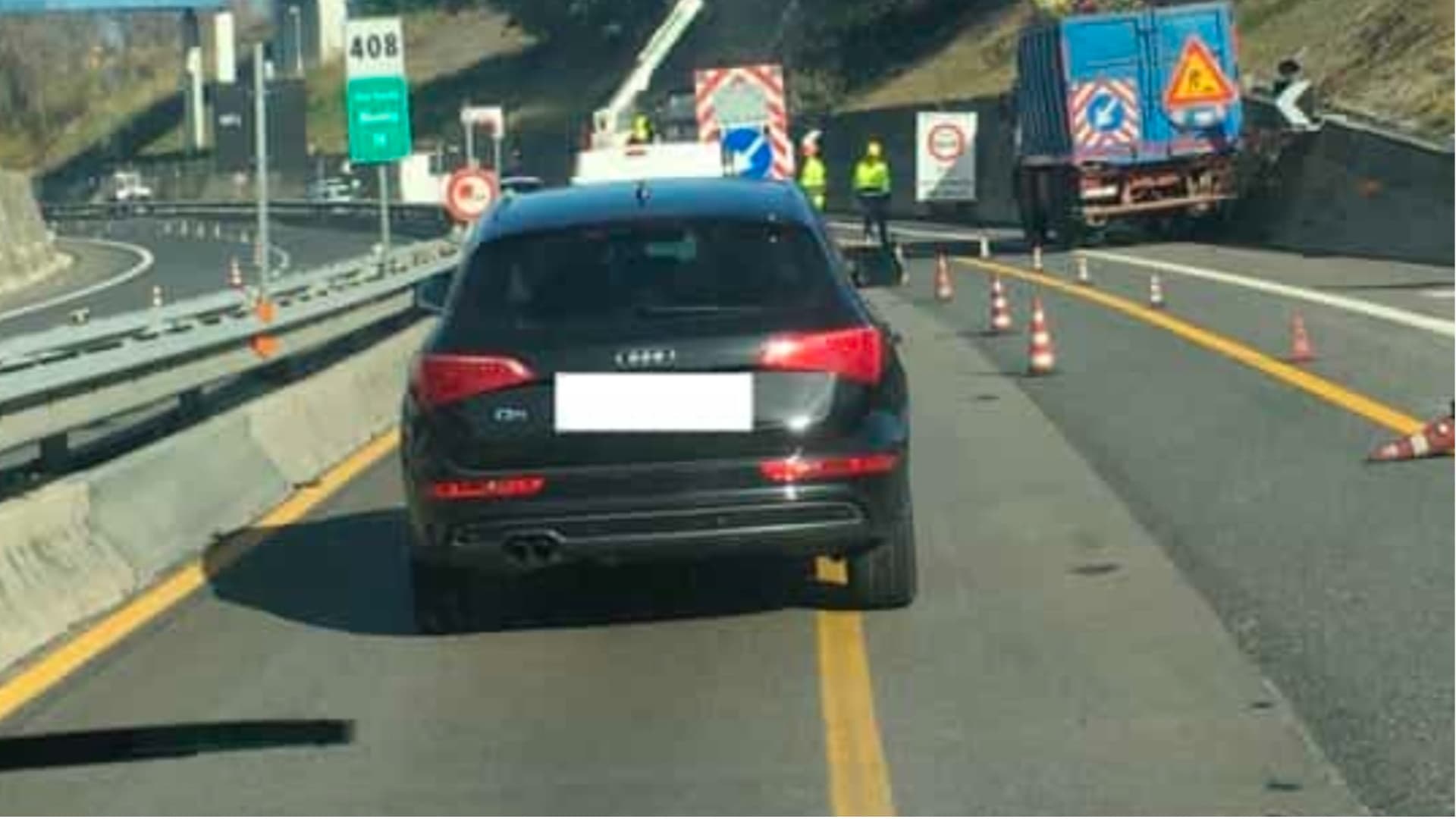 Lavori in autostrada