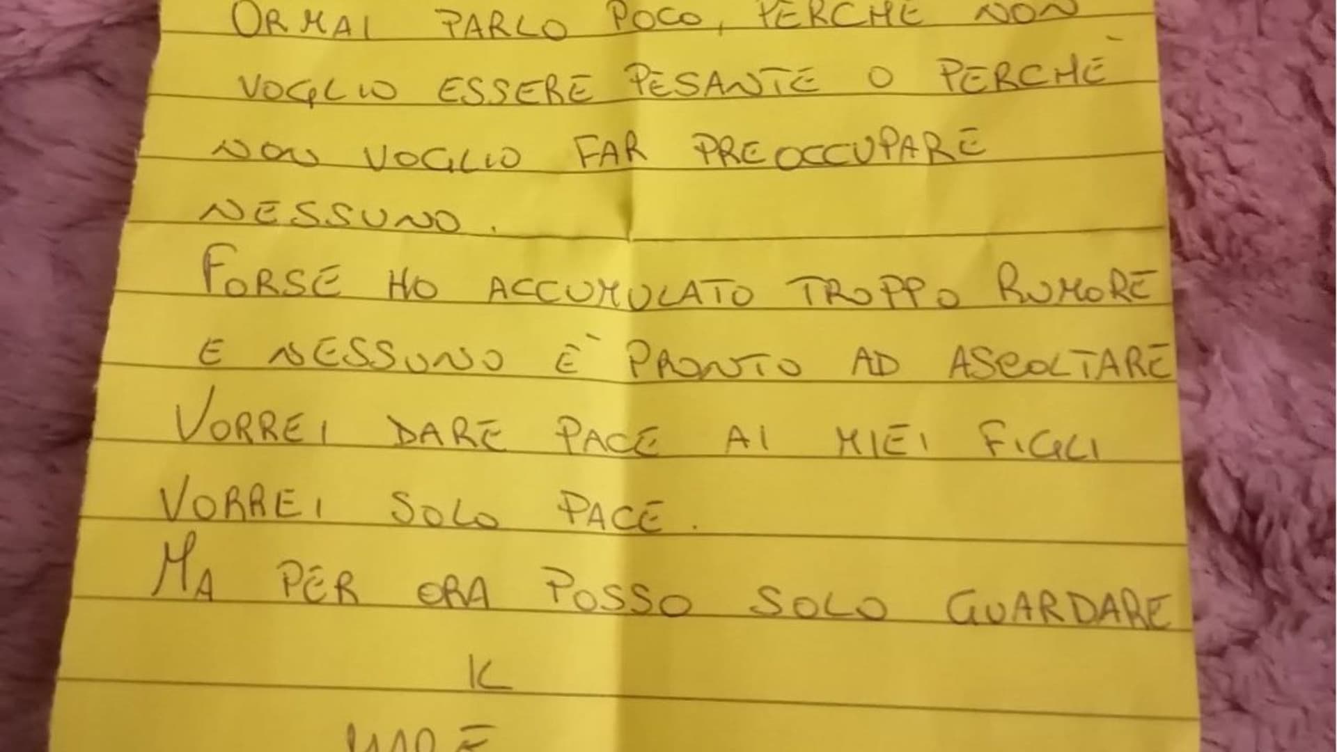 Parte della lettera