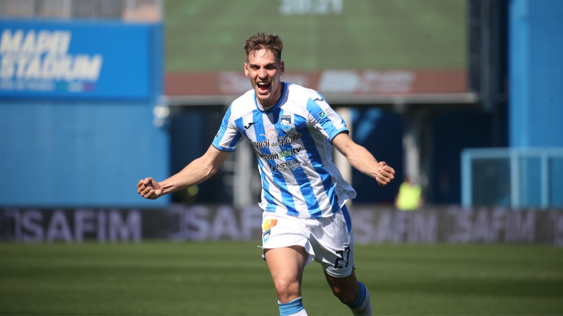 Gorgone applaude il Pescara e avvisa la Sampdoria: «Noi avvelenati e spietati» - Apre la curva sud