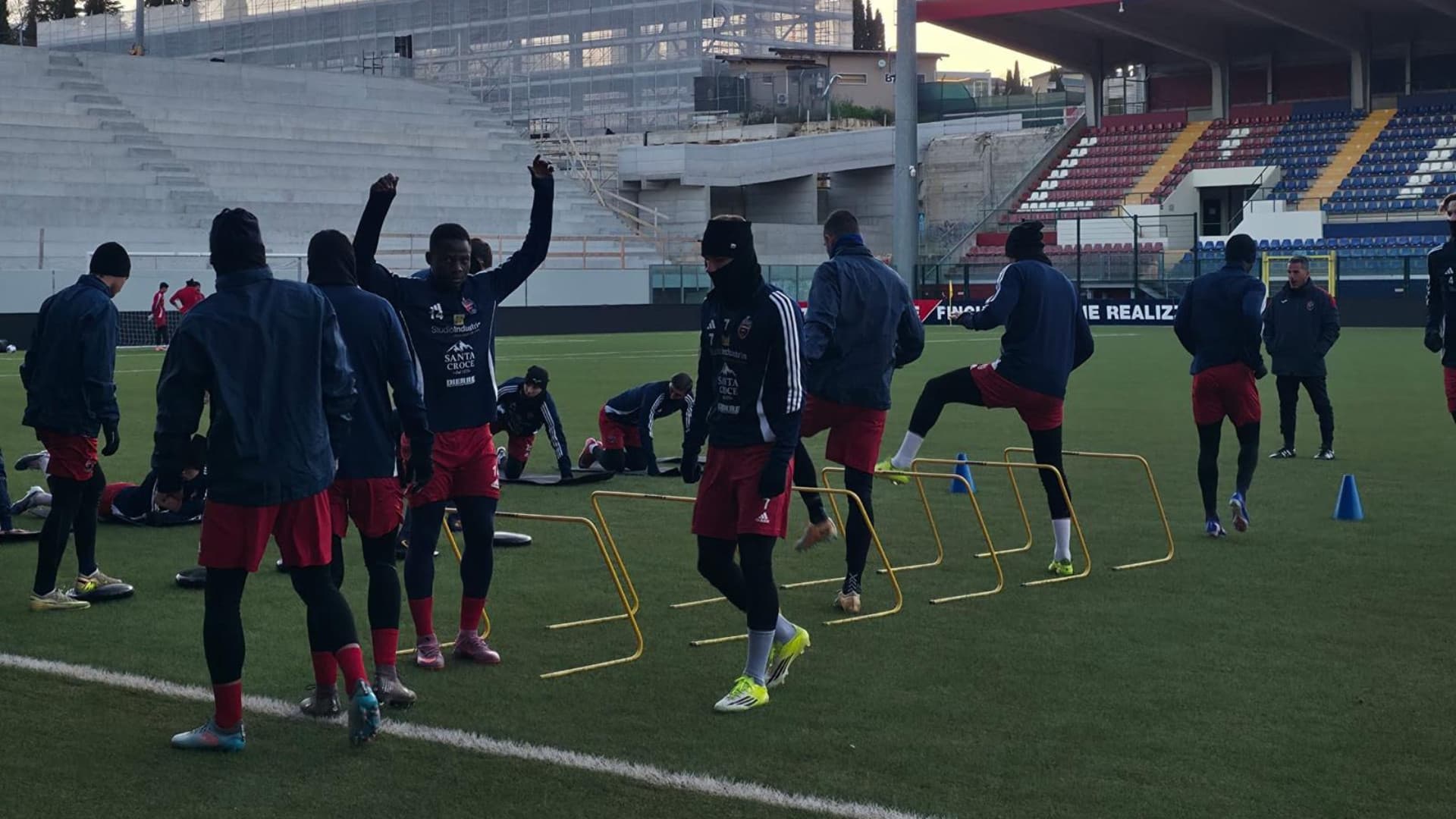 L'Aquila 1927: alla ripresa degli allenamenti confermato l'orario alle 6.30 di mattina
