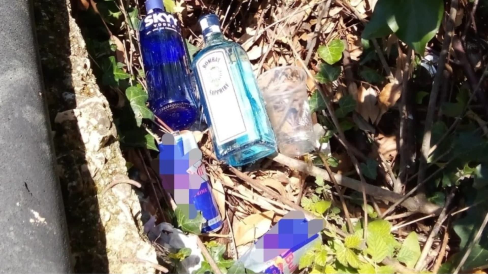 Il segno del passaggio e dei consumi dei giovani