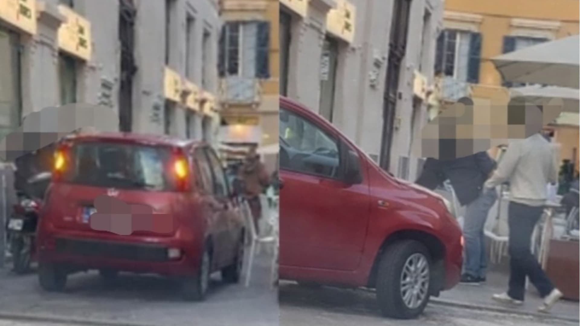 Il veicolo contromano