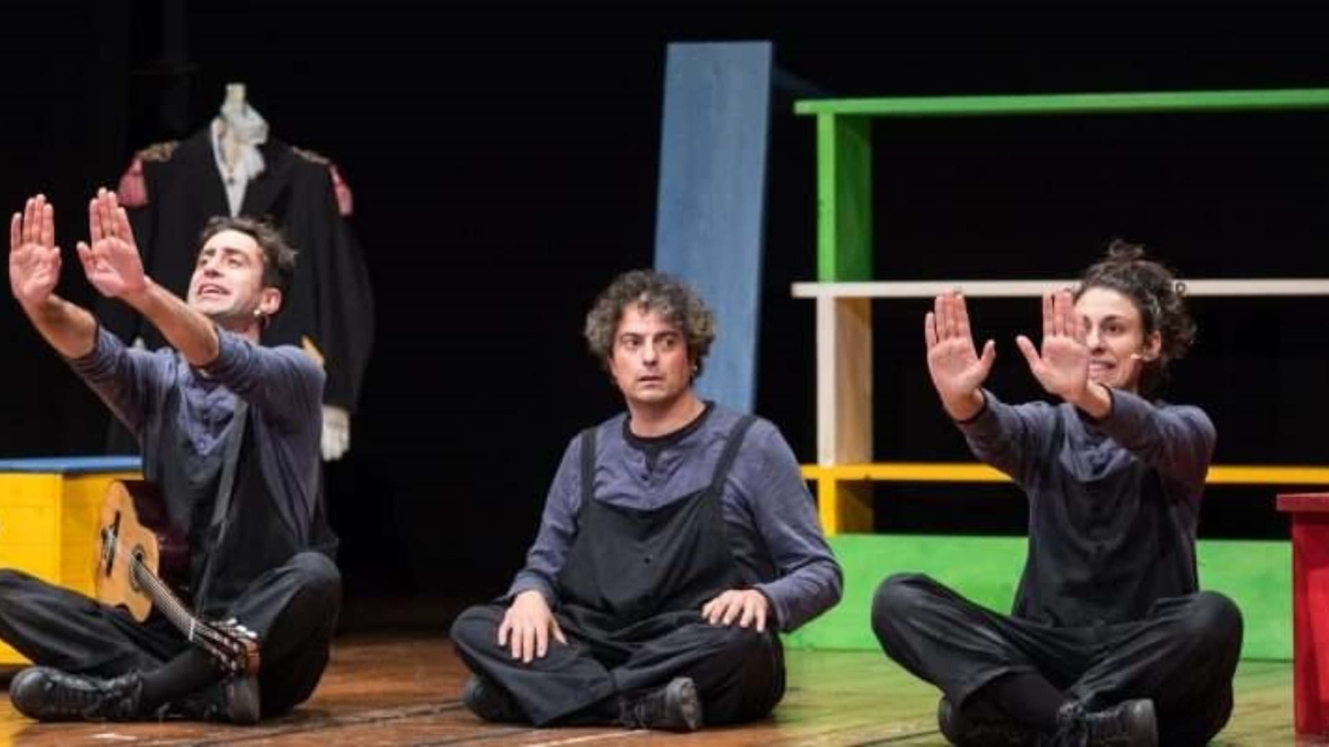 Un momento sul palco