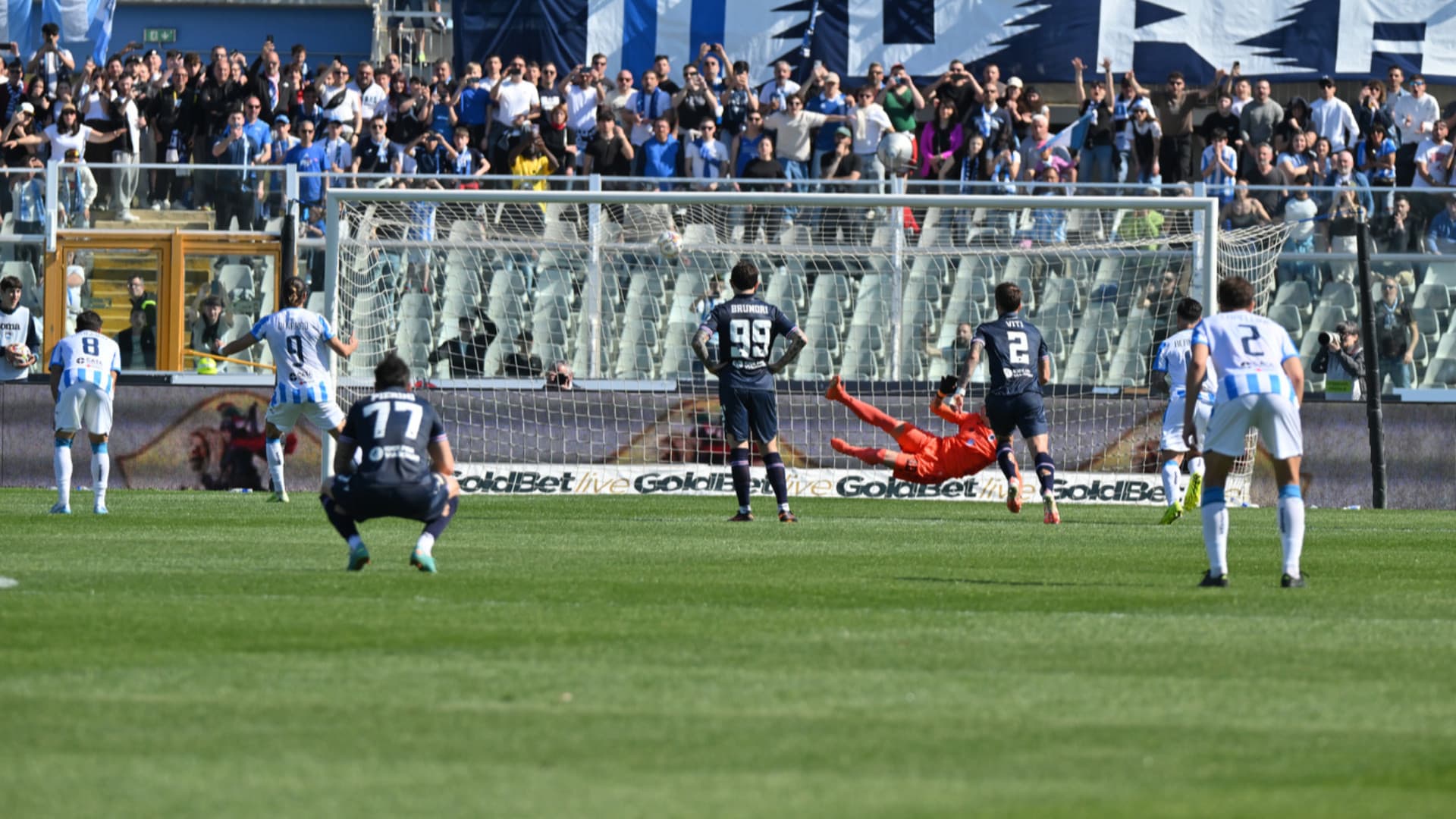 Il gol del Pescara