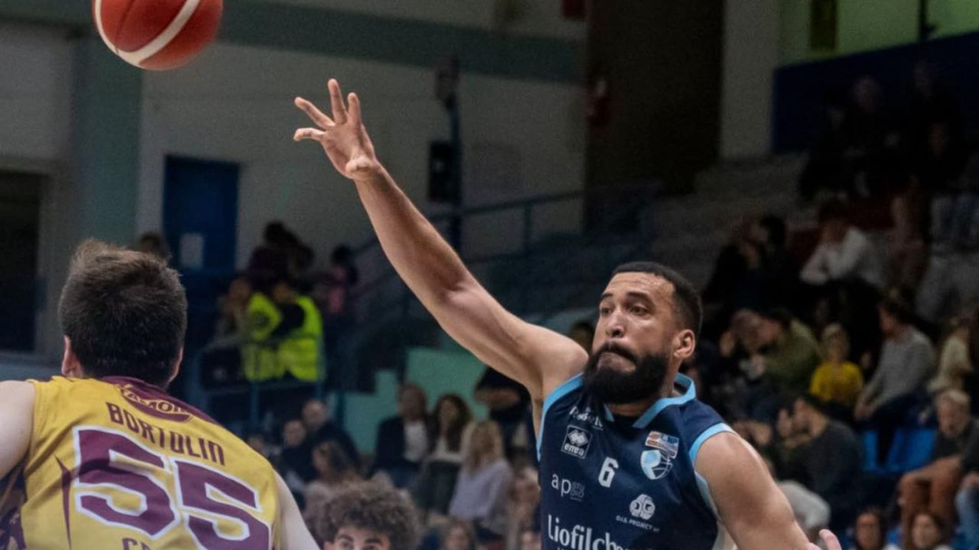 Sconfitta per Roseto (Foto: Fb Pallacanestro Roseto)