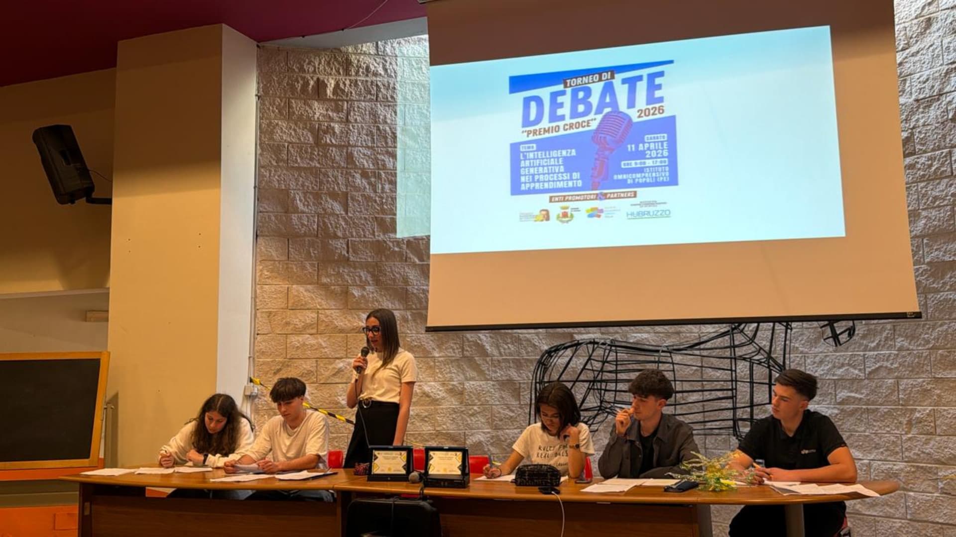 Popoli, la scuola "Patini-Liberatore" di Castel di Sangro vince il "Premio Croce Debate 2026"