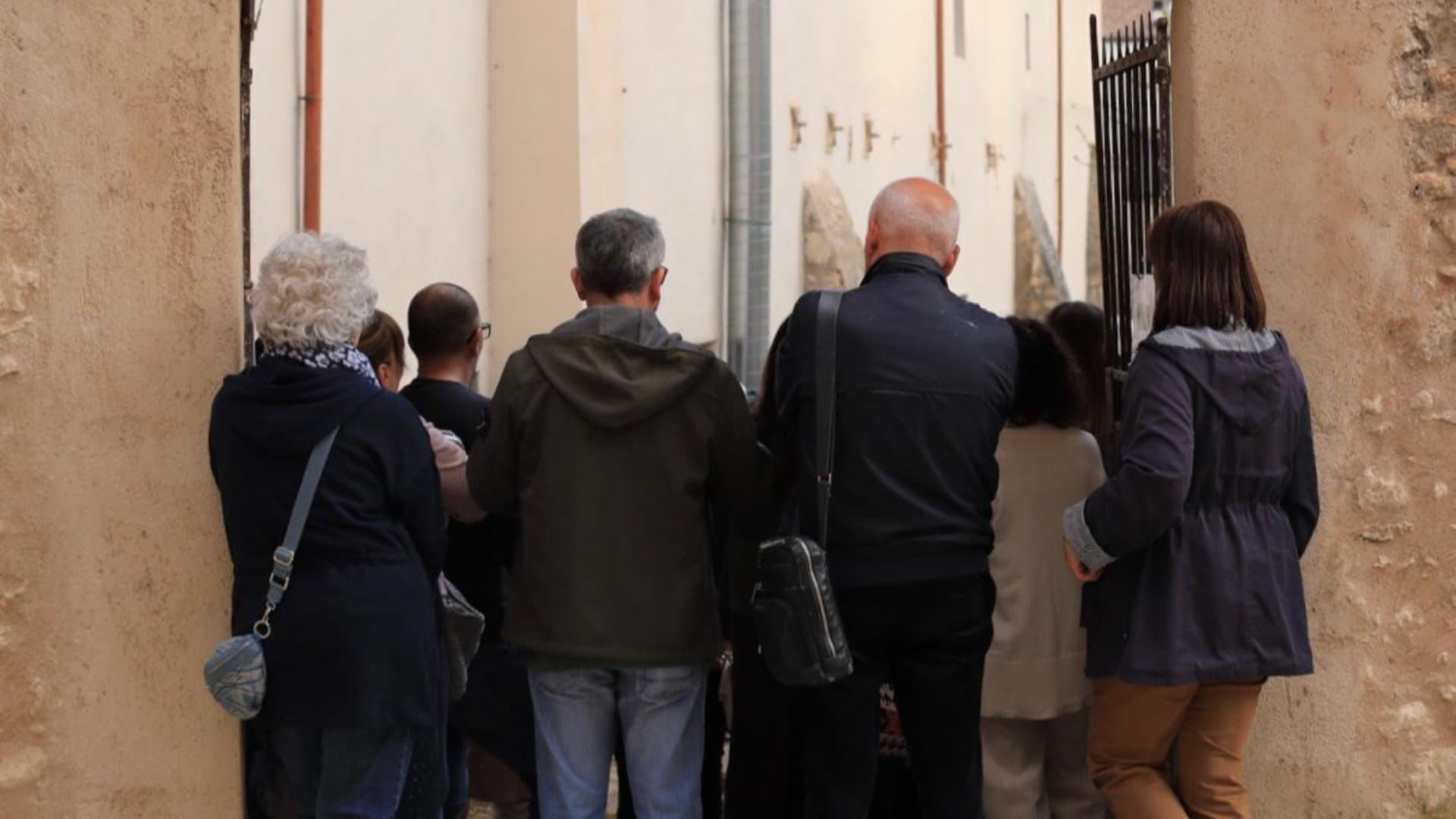 Gagliano Aterno, folla all'inaugurazione del Museo del grano