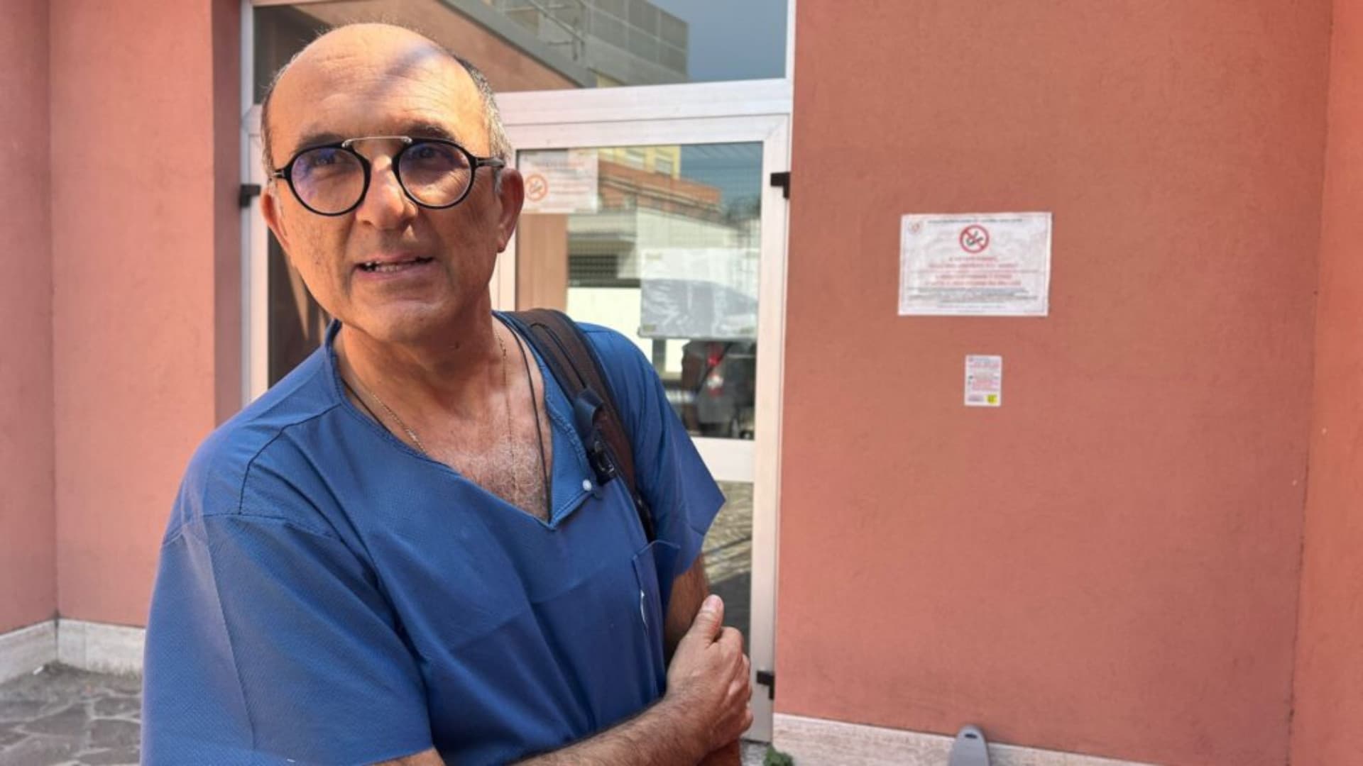 Il medico legale Pietro Falco,