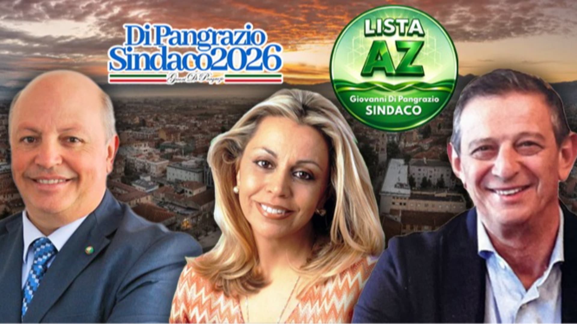 Una delle locandi per sostenere Di Pangrazio