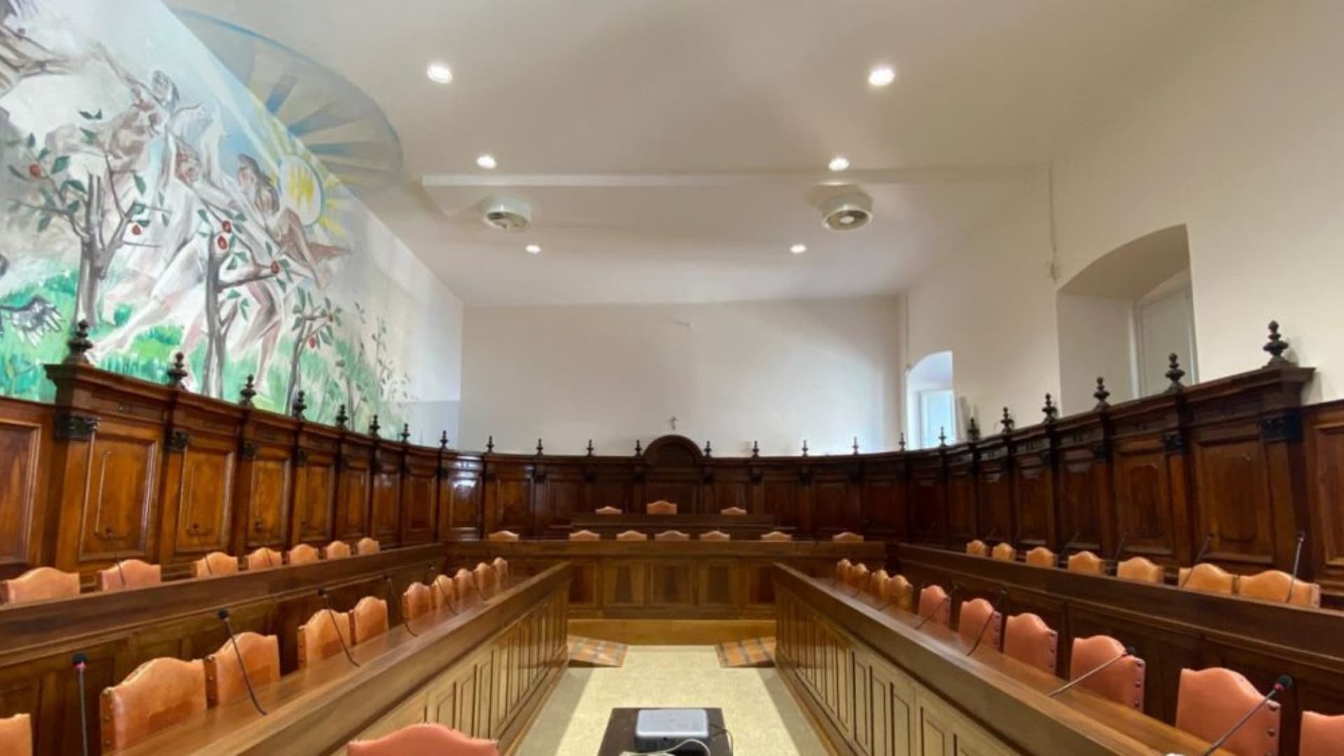 Aula consiliare del Comune