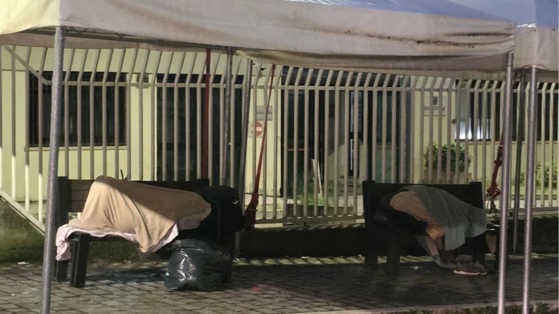 Il riparo improvvisato